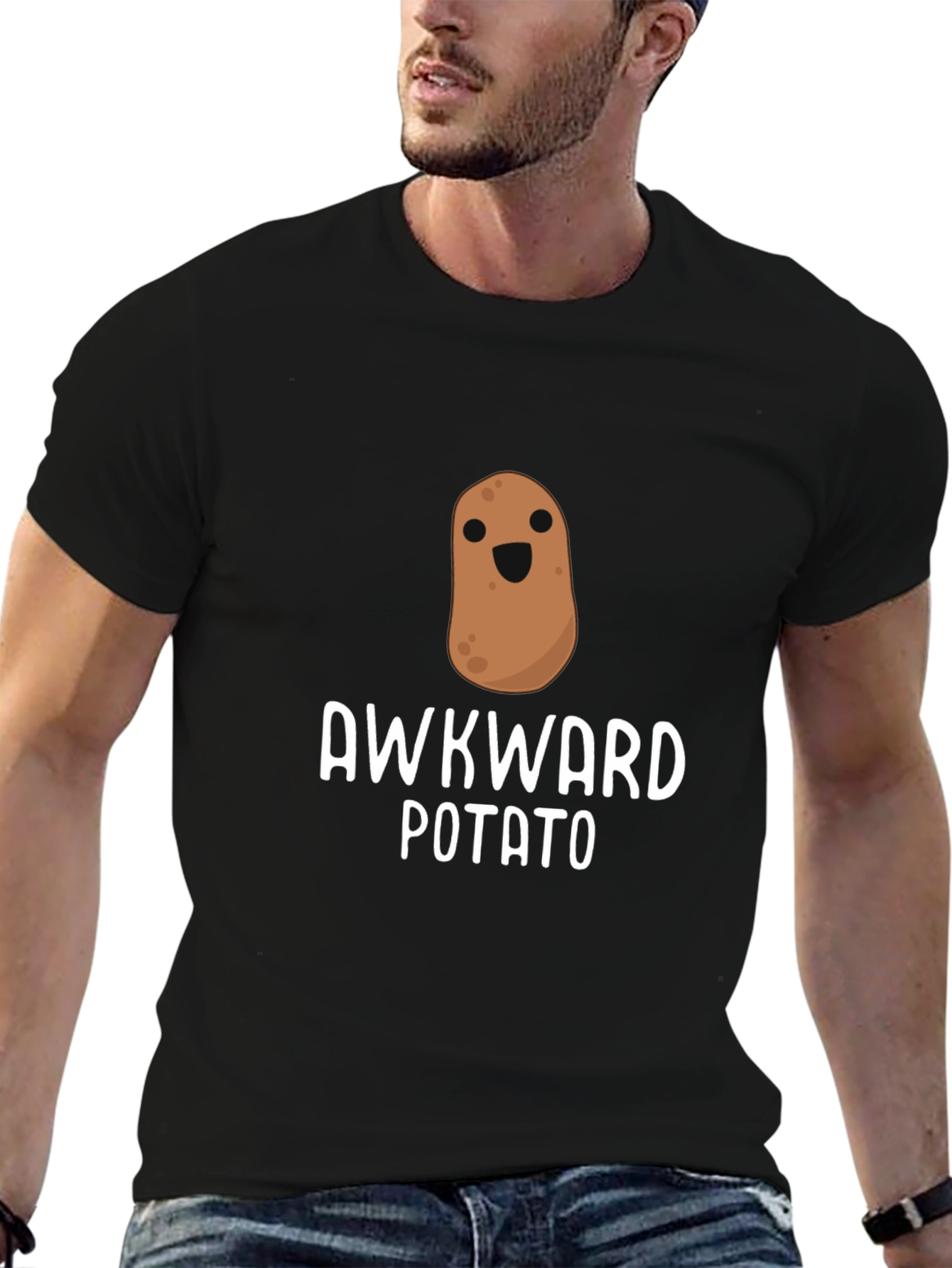 Awkward Potato T-Shirt Funny Graphic Tee