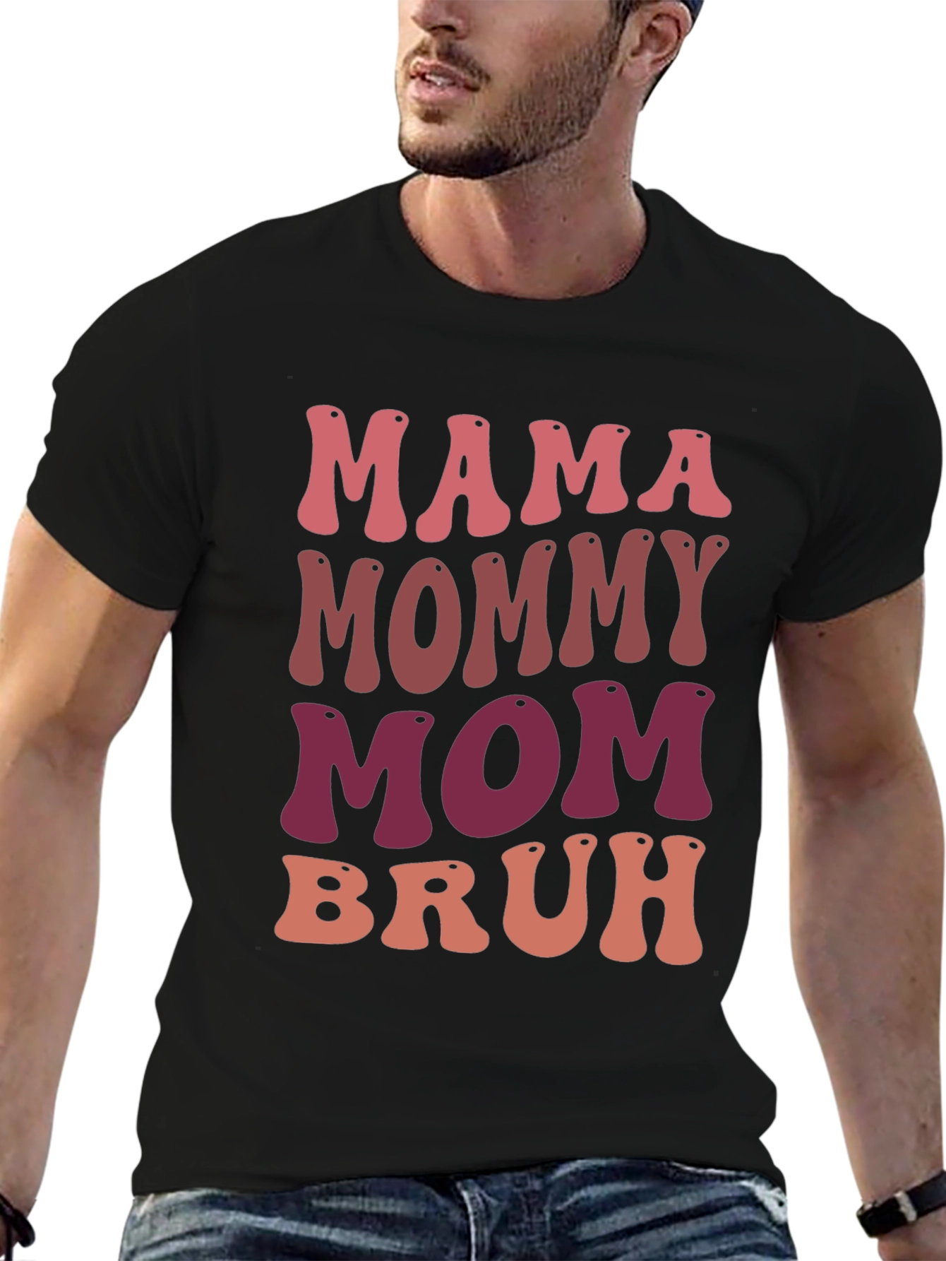 Mama Mommy Mom Bruh Graphic Tee