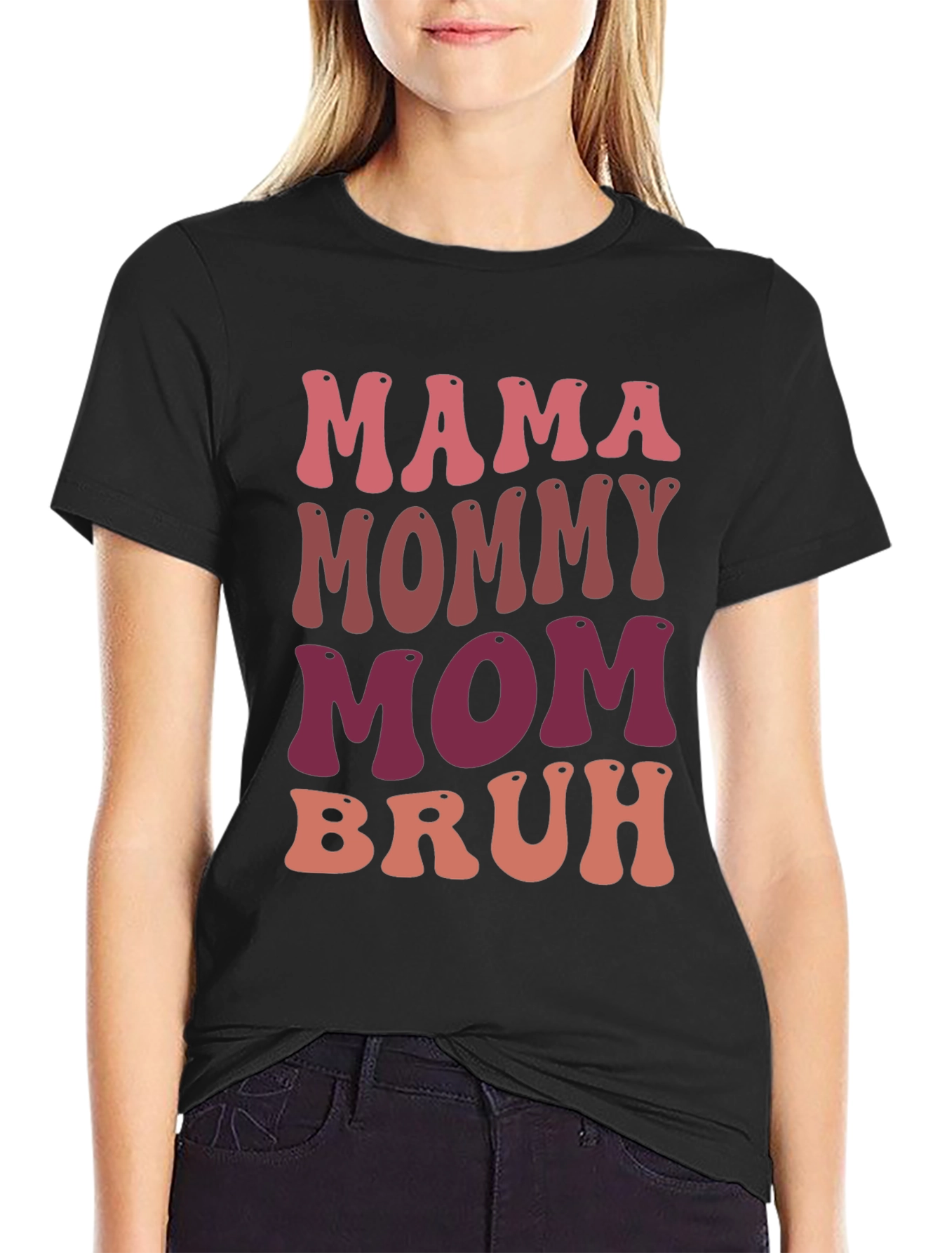 Mama Mommy Mom Bruh Graphic Tee