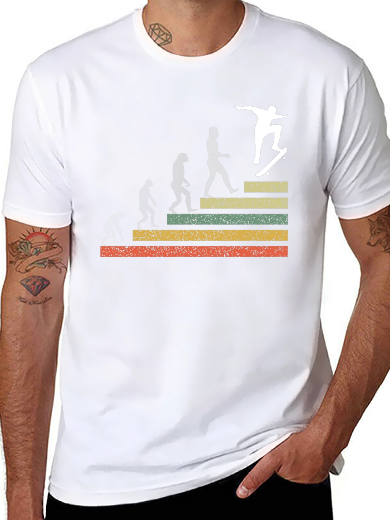 Evolution of Skateboarding T-Shirt