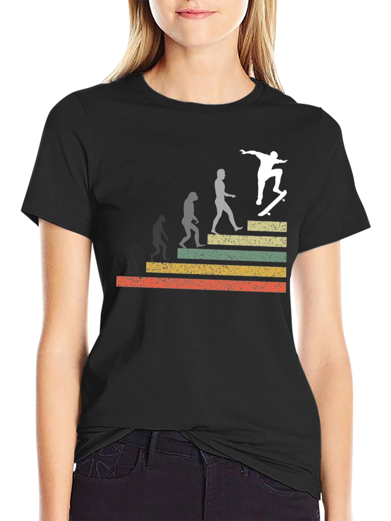 Evolution of Skateboarding T-Shirt