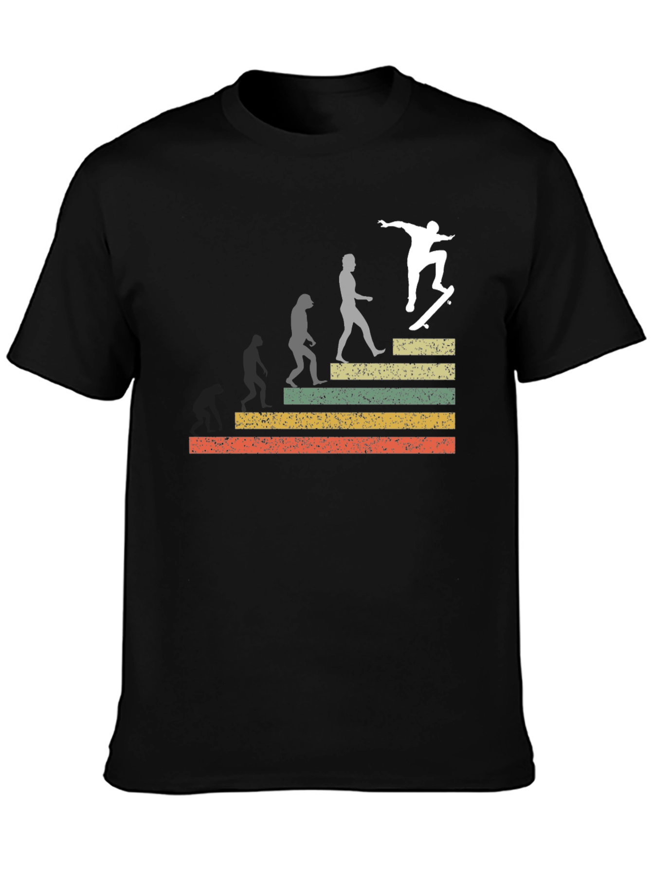 Evolution of Skateboarding T-Shirt