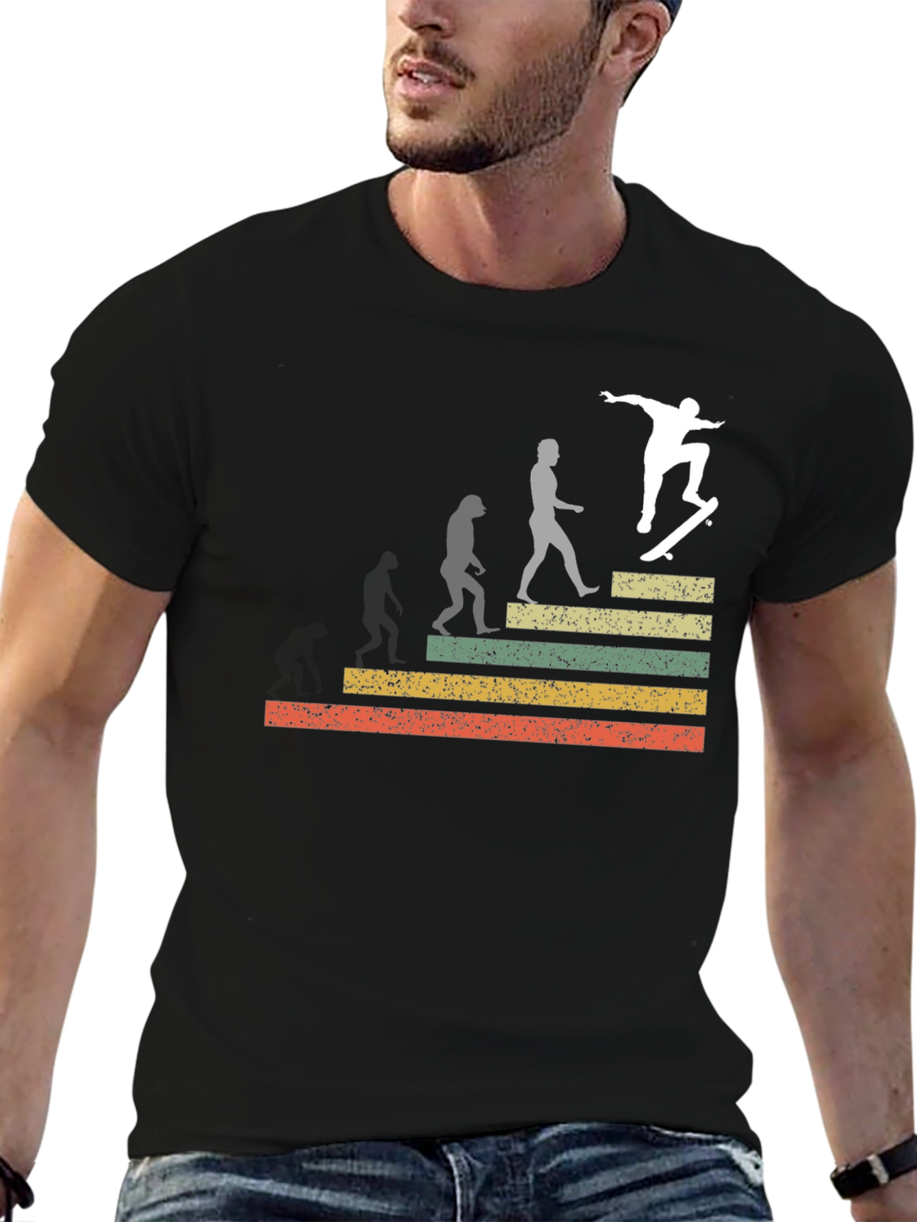 Evolution of Skateboarding T-Shirt
