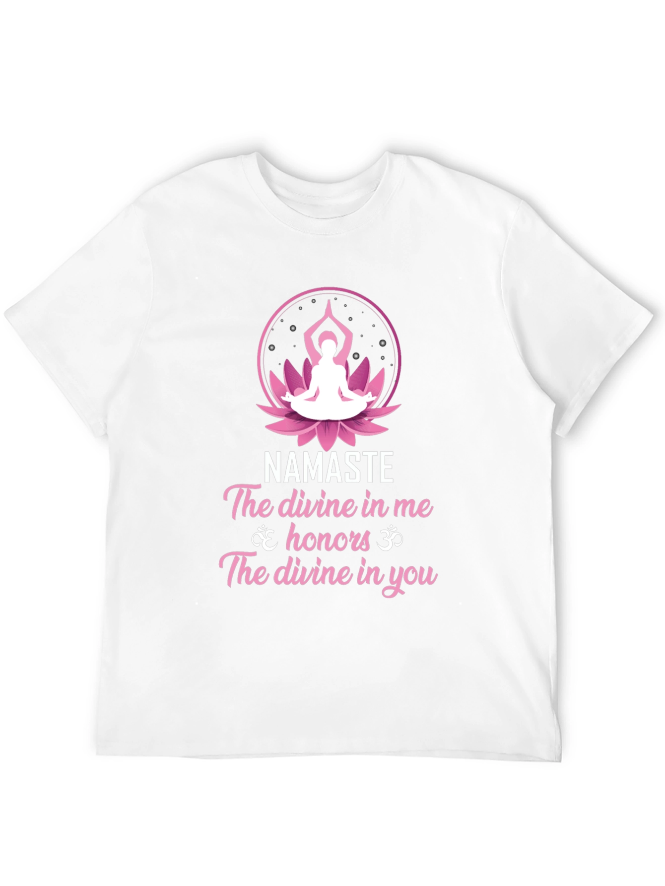 Namaste Yoga Lotus T-Shirt - Divine Connection