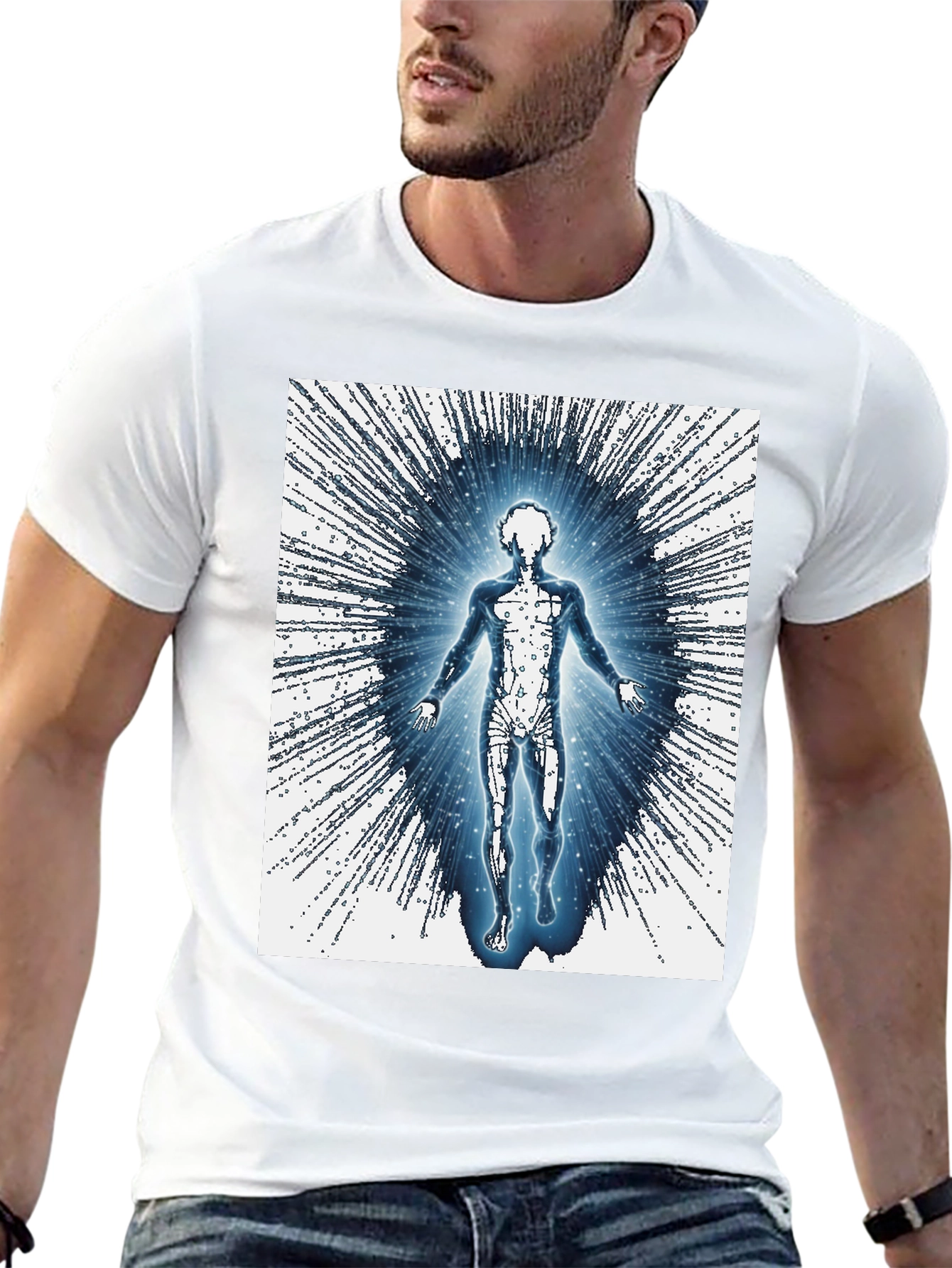 Enlightened Being T-Shirt - Black Cotton