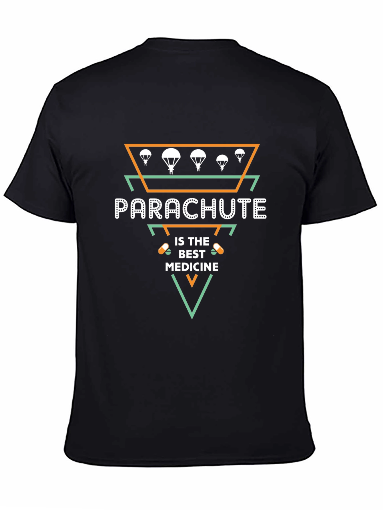 Parachute is The Best Medicine Graphic T-Shirt