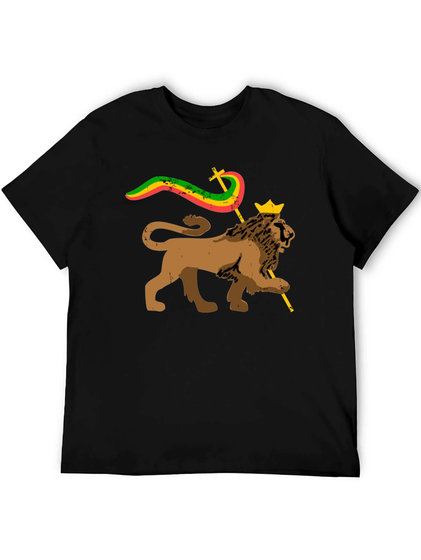 Rasta Lion T-Shirt - Reggae Culture