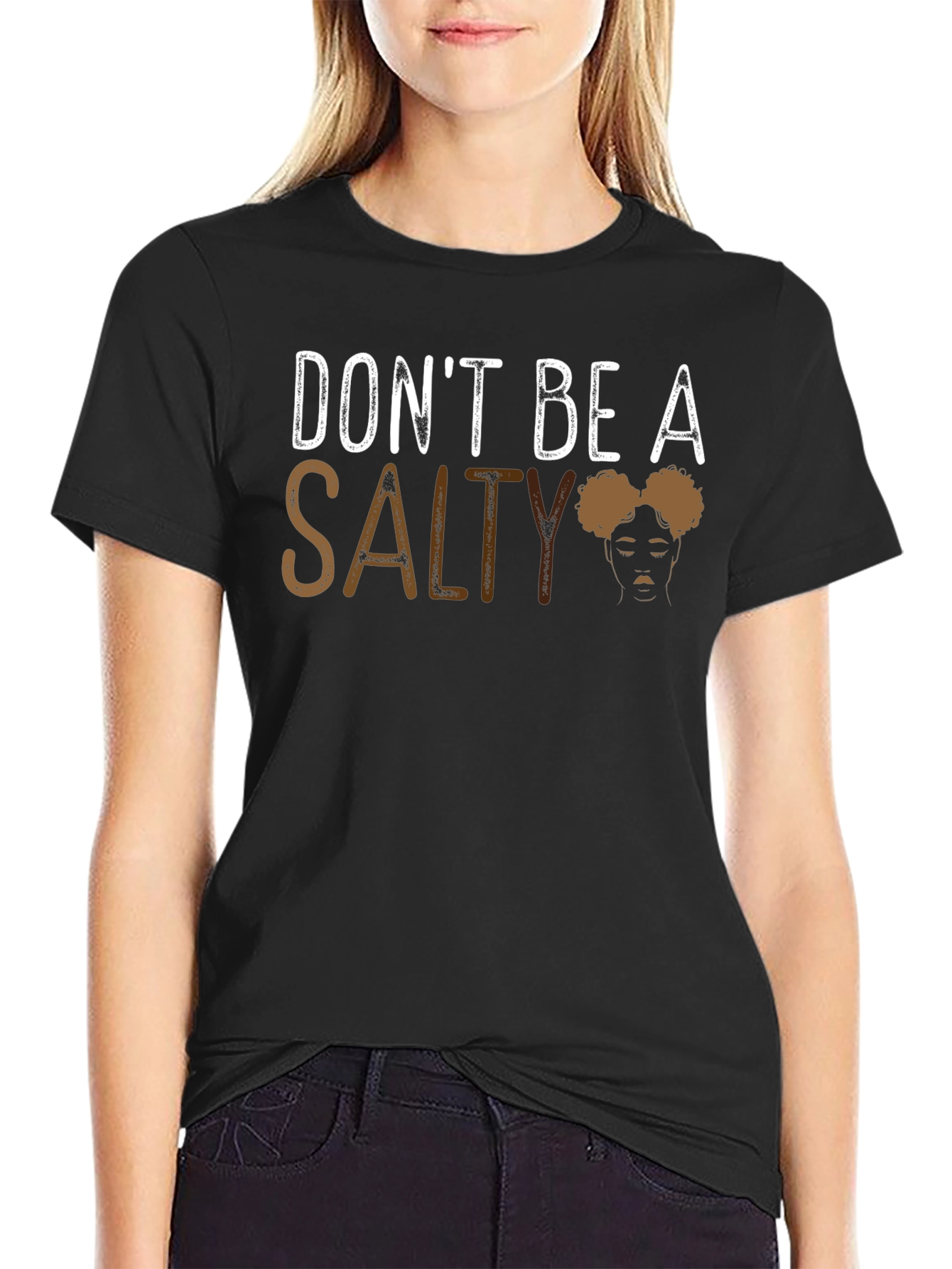 Dont Be Salty Graphic Tee - Unisex Cotton T-Shirt