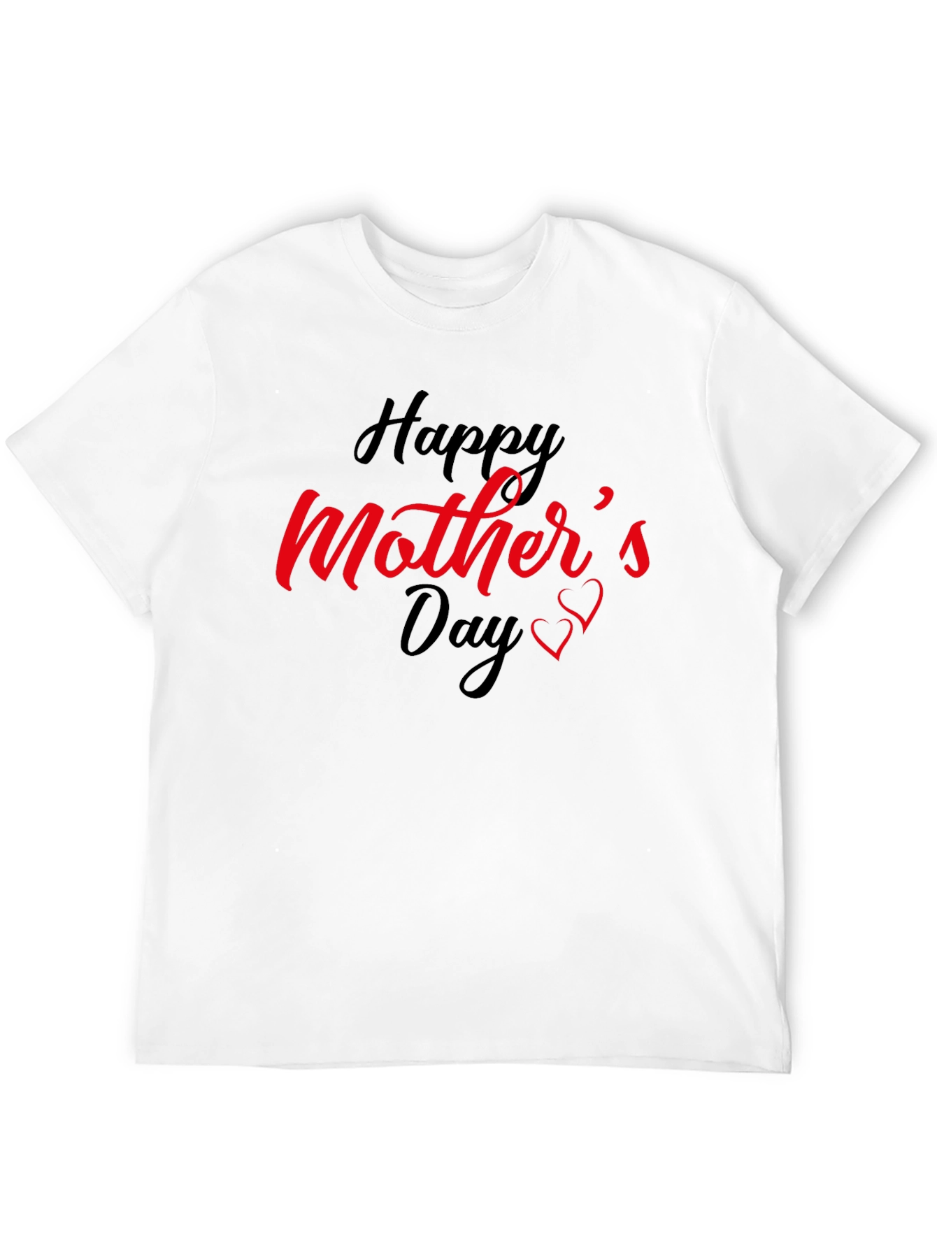 Happy Mothers Day Black T-Shirt