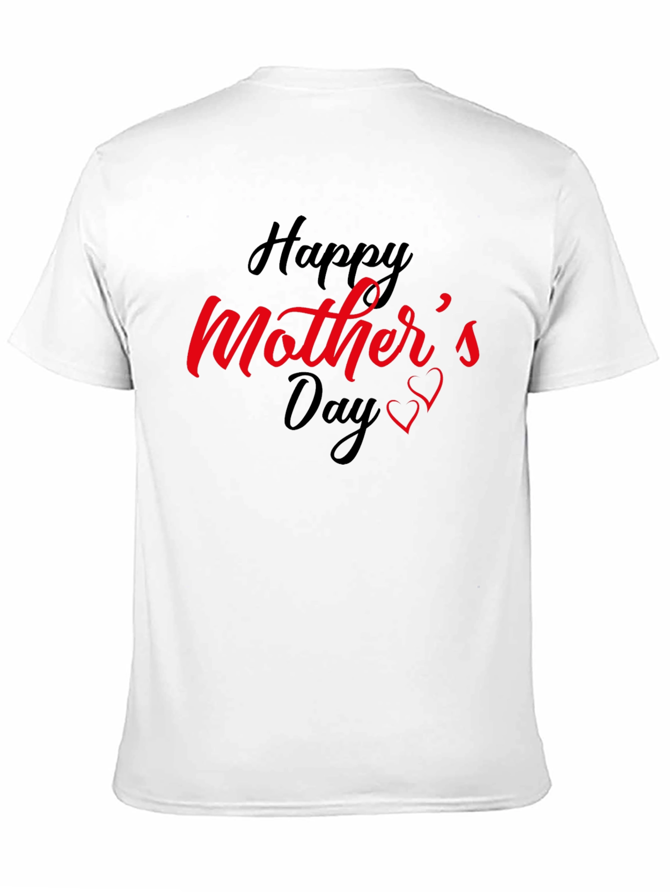 Happy Mothers Day Black T-Shirt