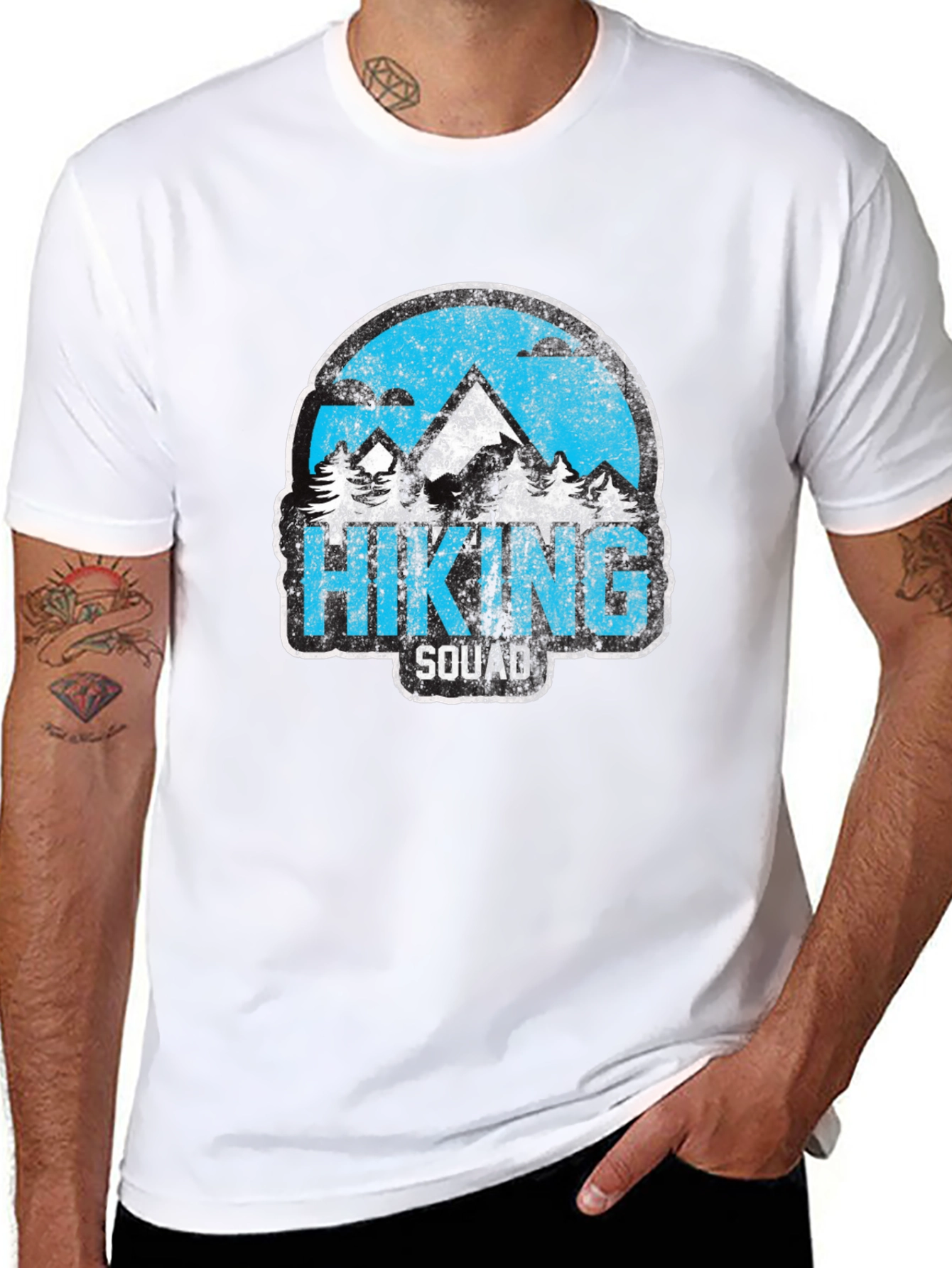 Hiking Squad Graphic T-Shirt - Outdoor Adventure Tee