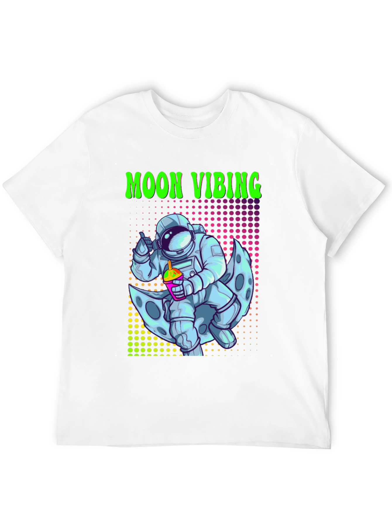 Moon Vibing Astronaut T-Shirt