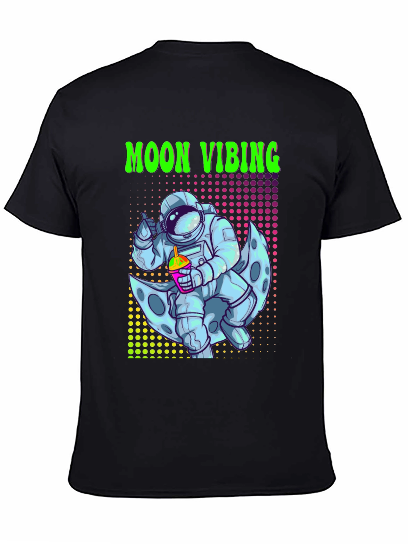Moon Vibing Astronaut T-Shirt