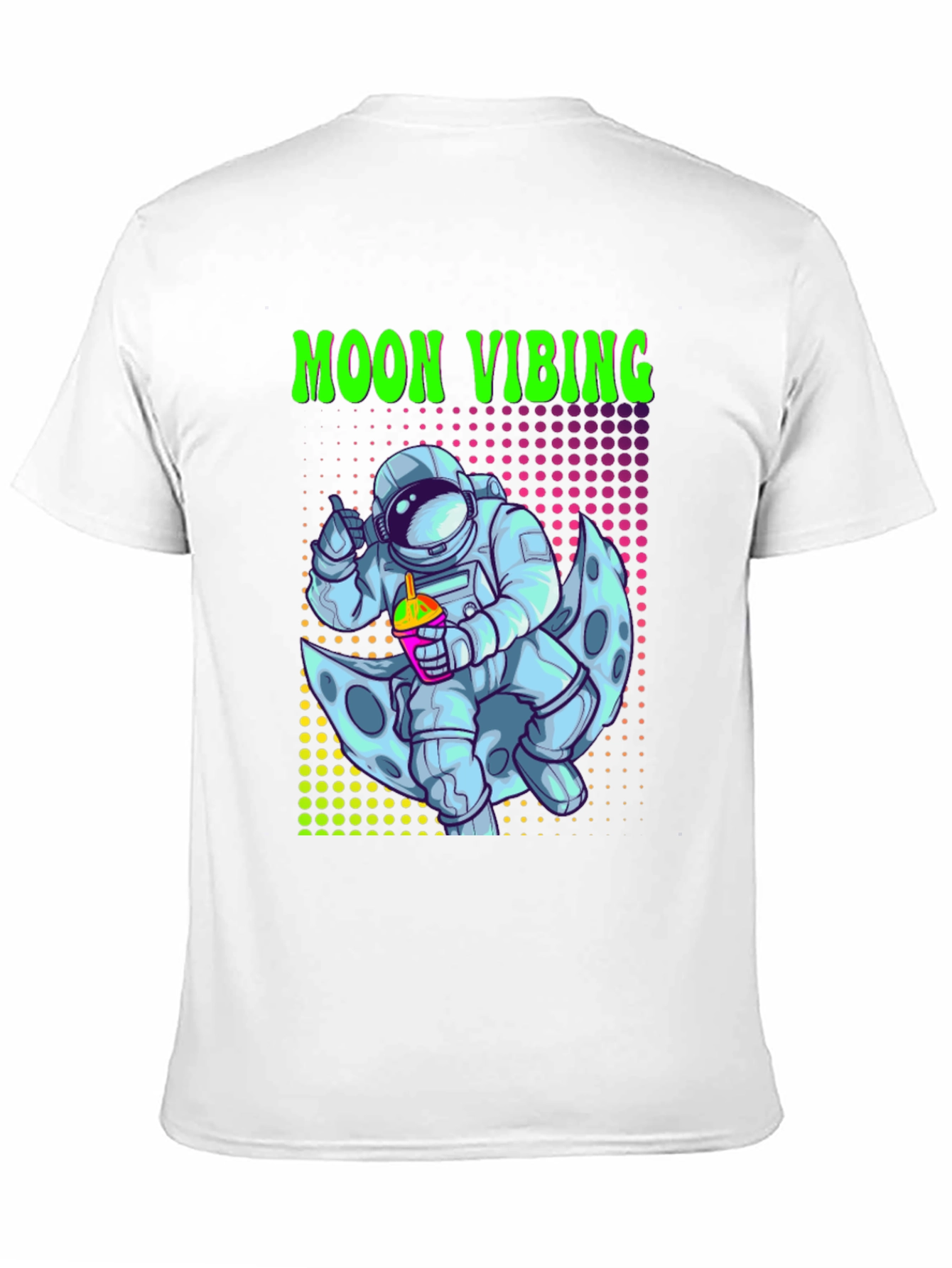 Moon Vibing Astronaut T-Shirt