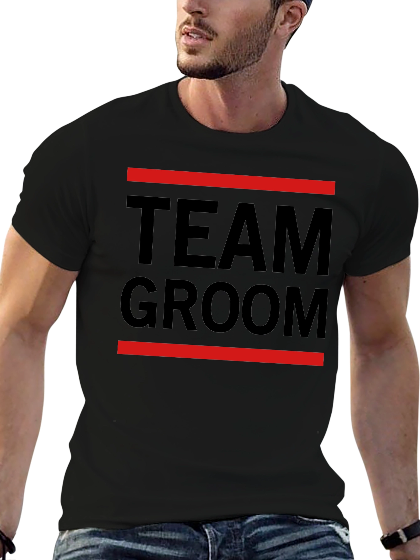 Team Groom T-Shirt - Wedding Celebration Apparel