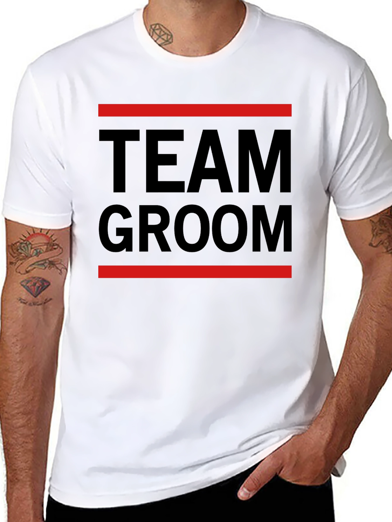Team Groom T-Shirt - Wedding Celebration Apparel