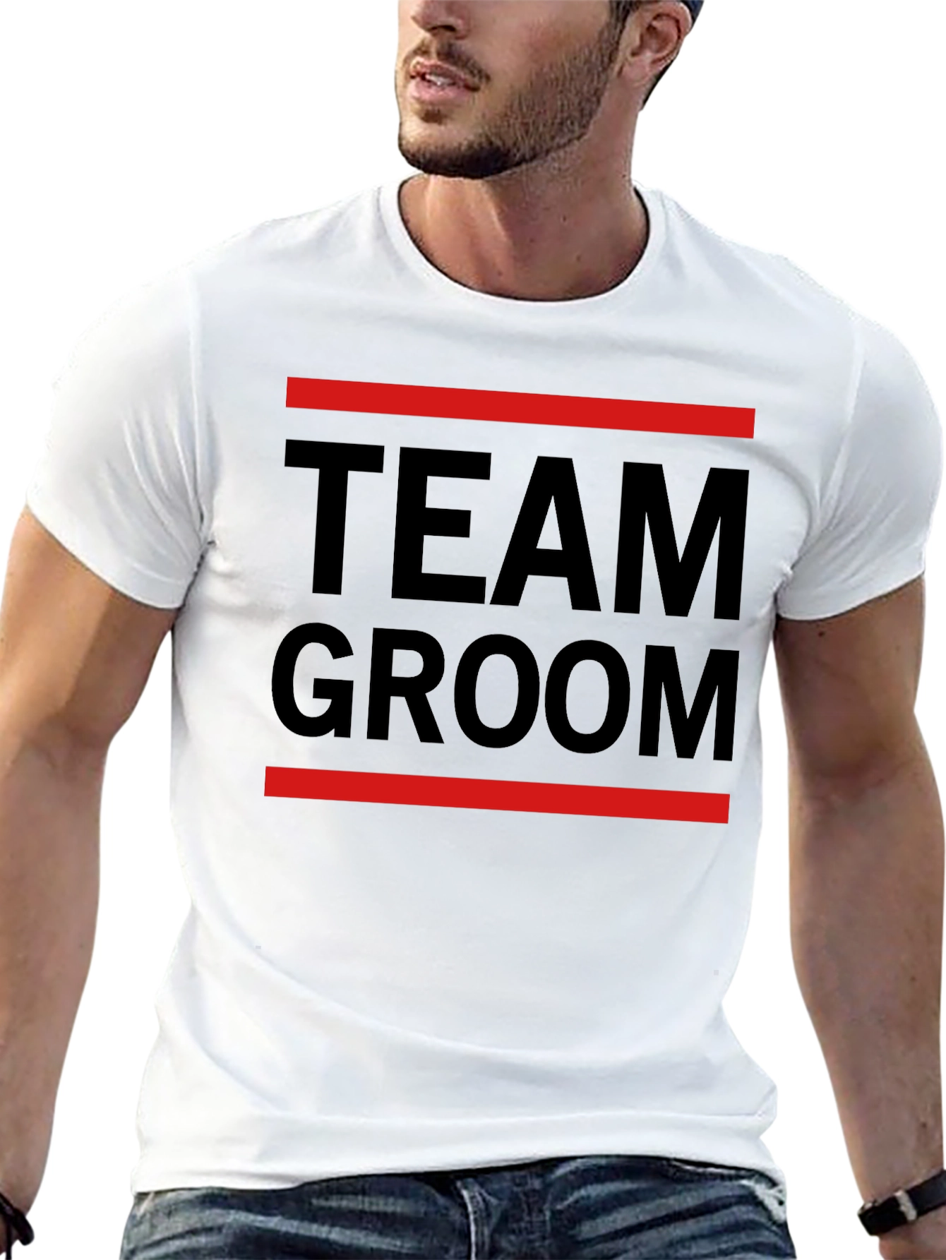 Team Groom T-Shirt - Wedding Celebration Apparel