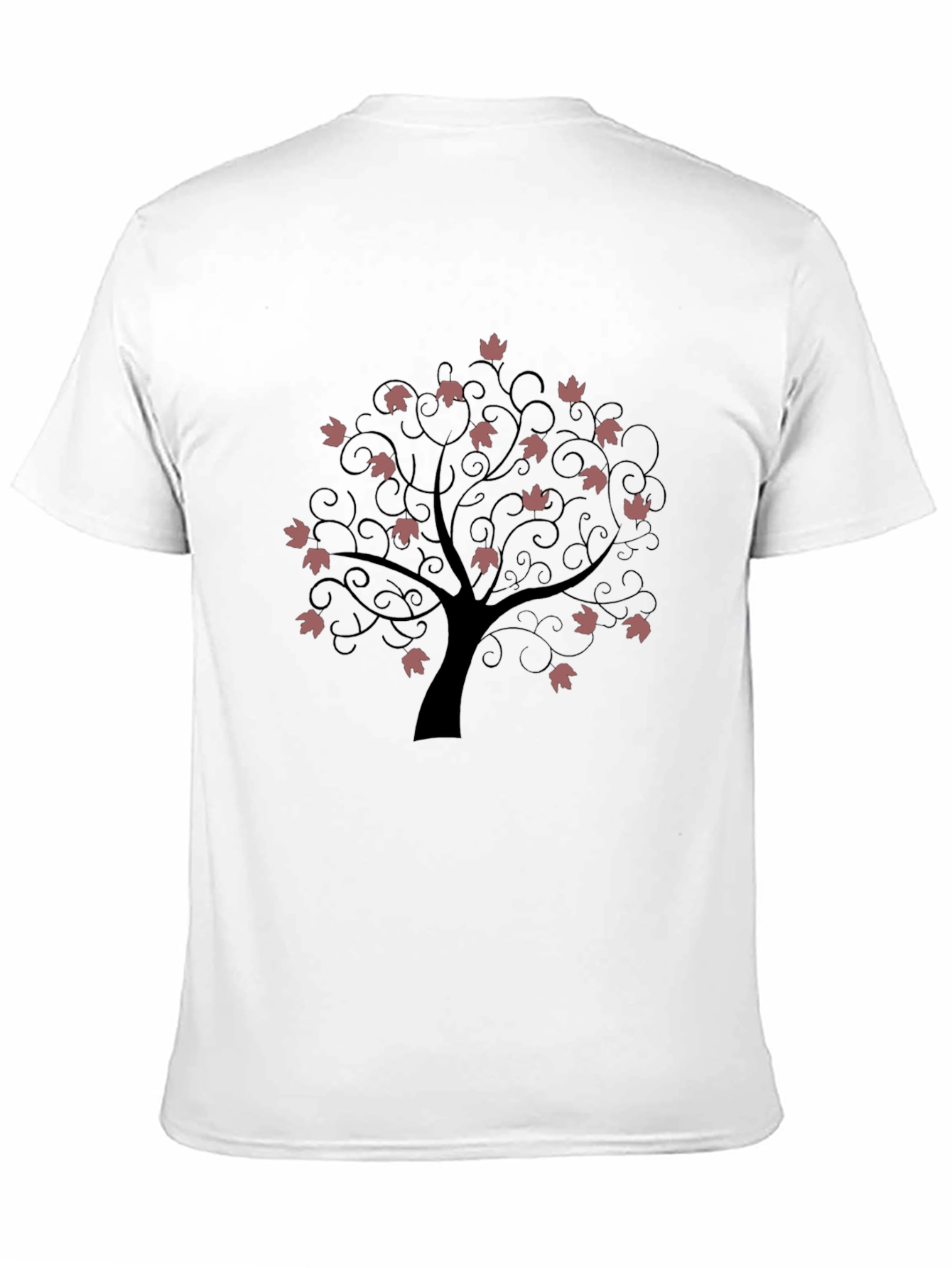 Nature Tree Black T-Shirt