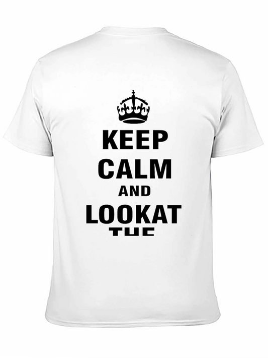 Keep Calm and Look At TUC - Novelty T-Shirt