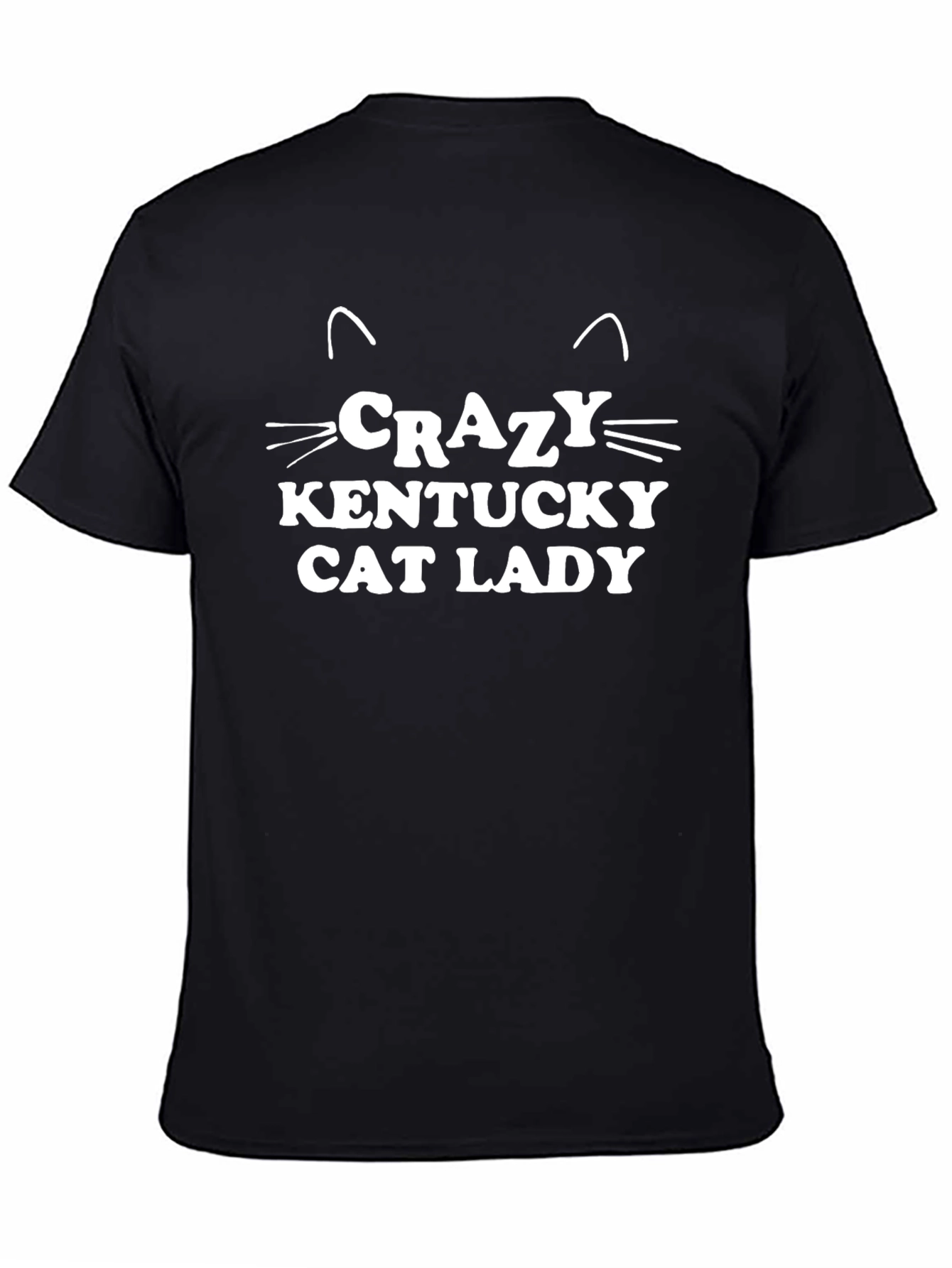 Crazy Kentucky Cat Lady T-Shirt - Novelty Tee