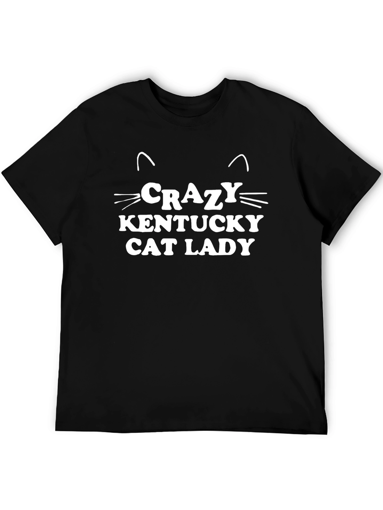 Crazy Kentucky Cat Lady T-Shirt - Novelty Tee