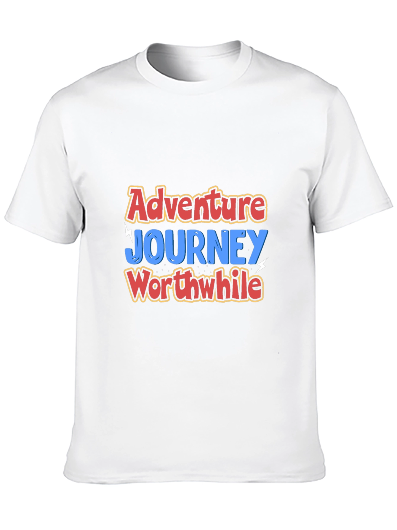 Adventure Journey Worthwhile Black T-Shirt