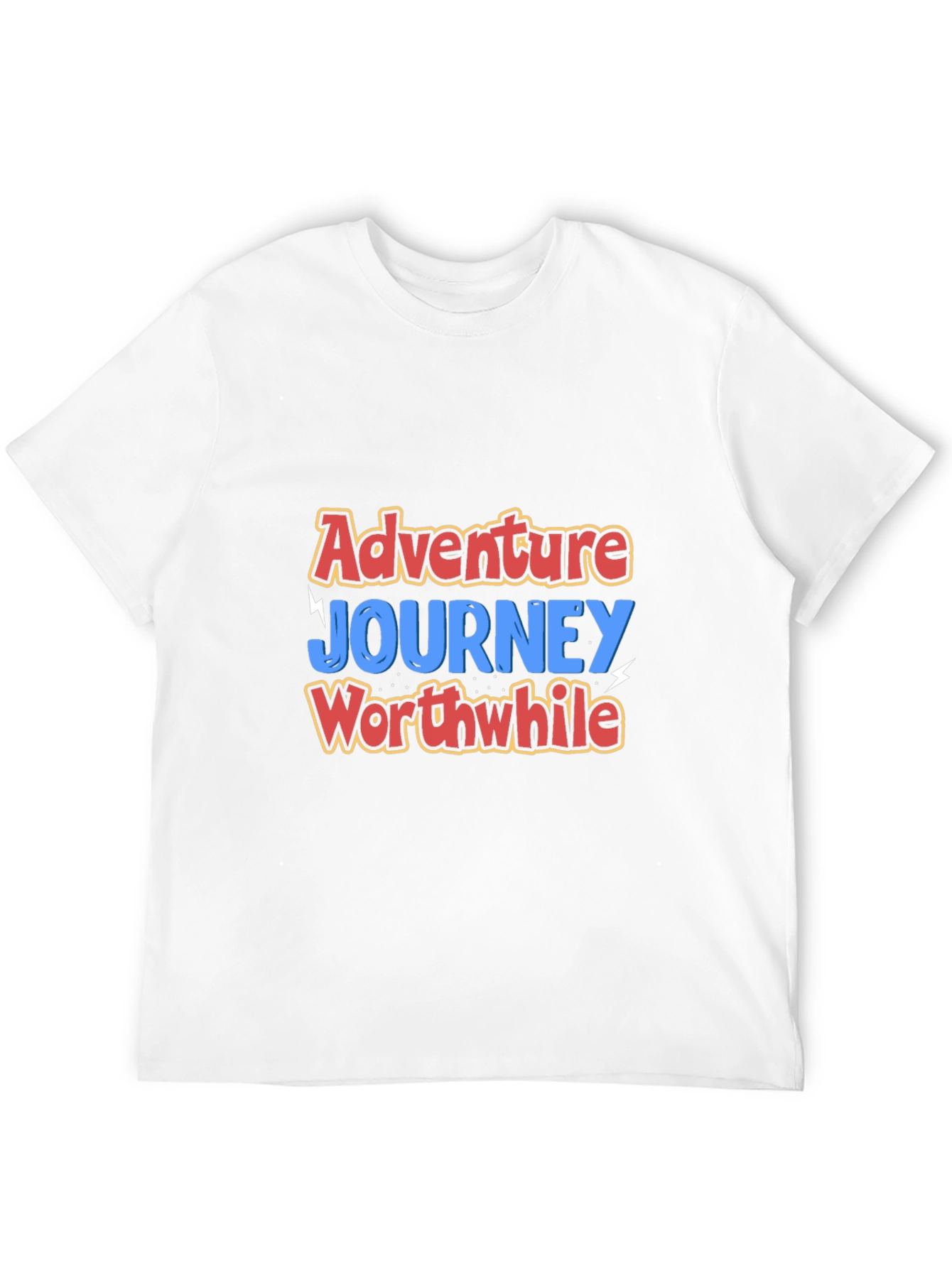 Adventure Journey Worthwhile Black T-Shirt
