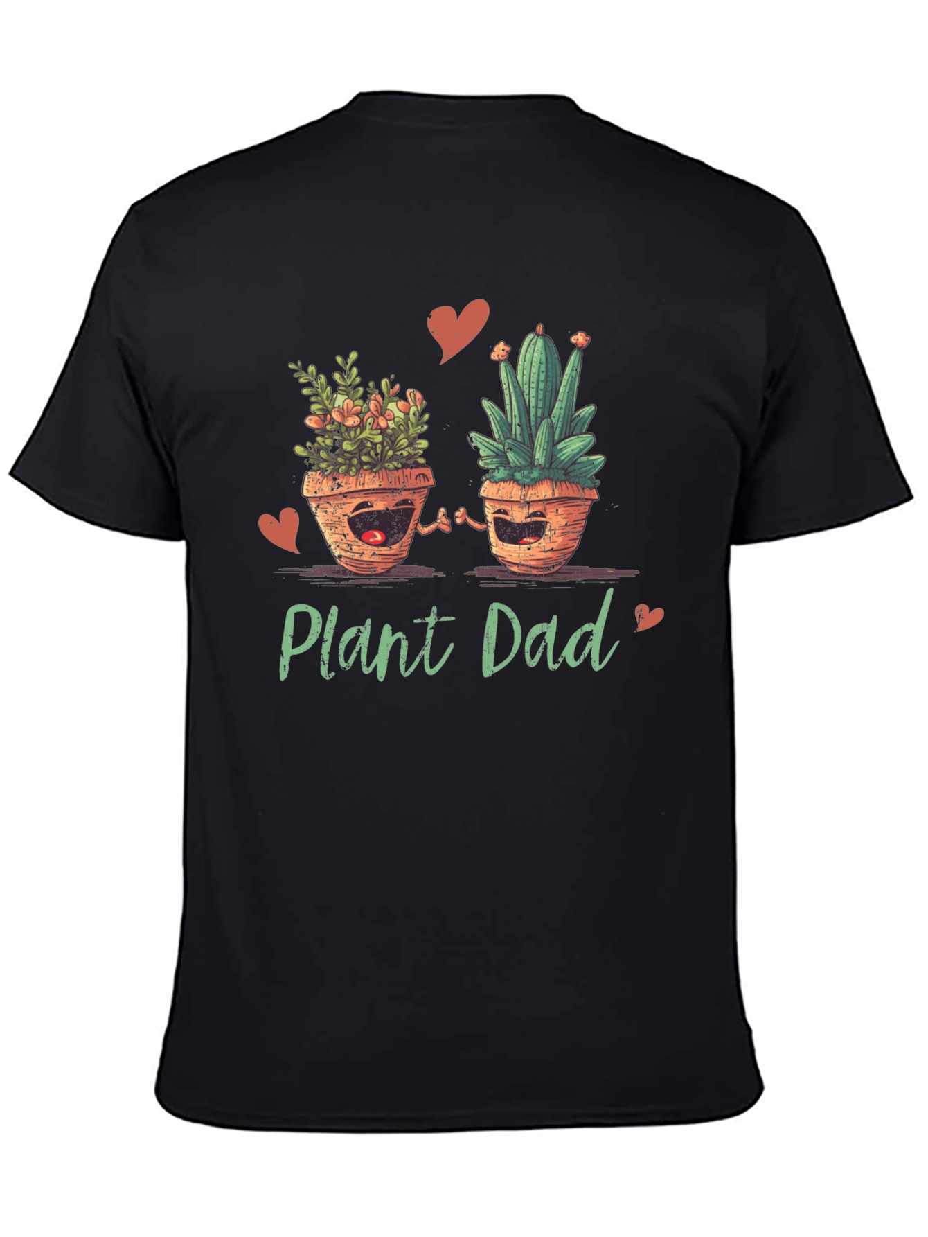Plant Dad Graphic T-Shirt - Cute Gardener Tee