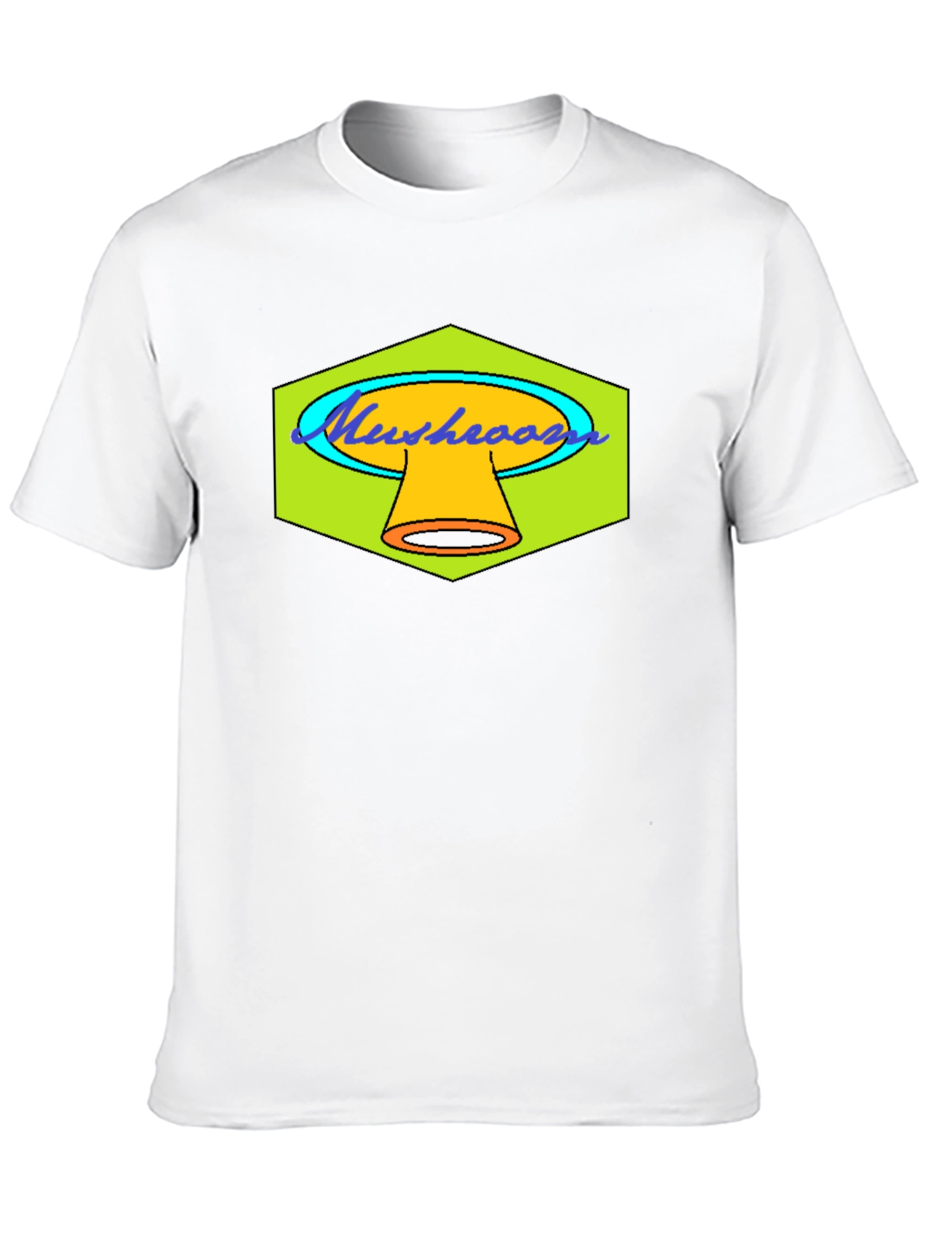 Mushroom Graphic Tee - Retro Design