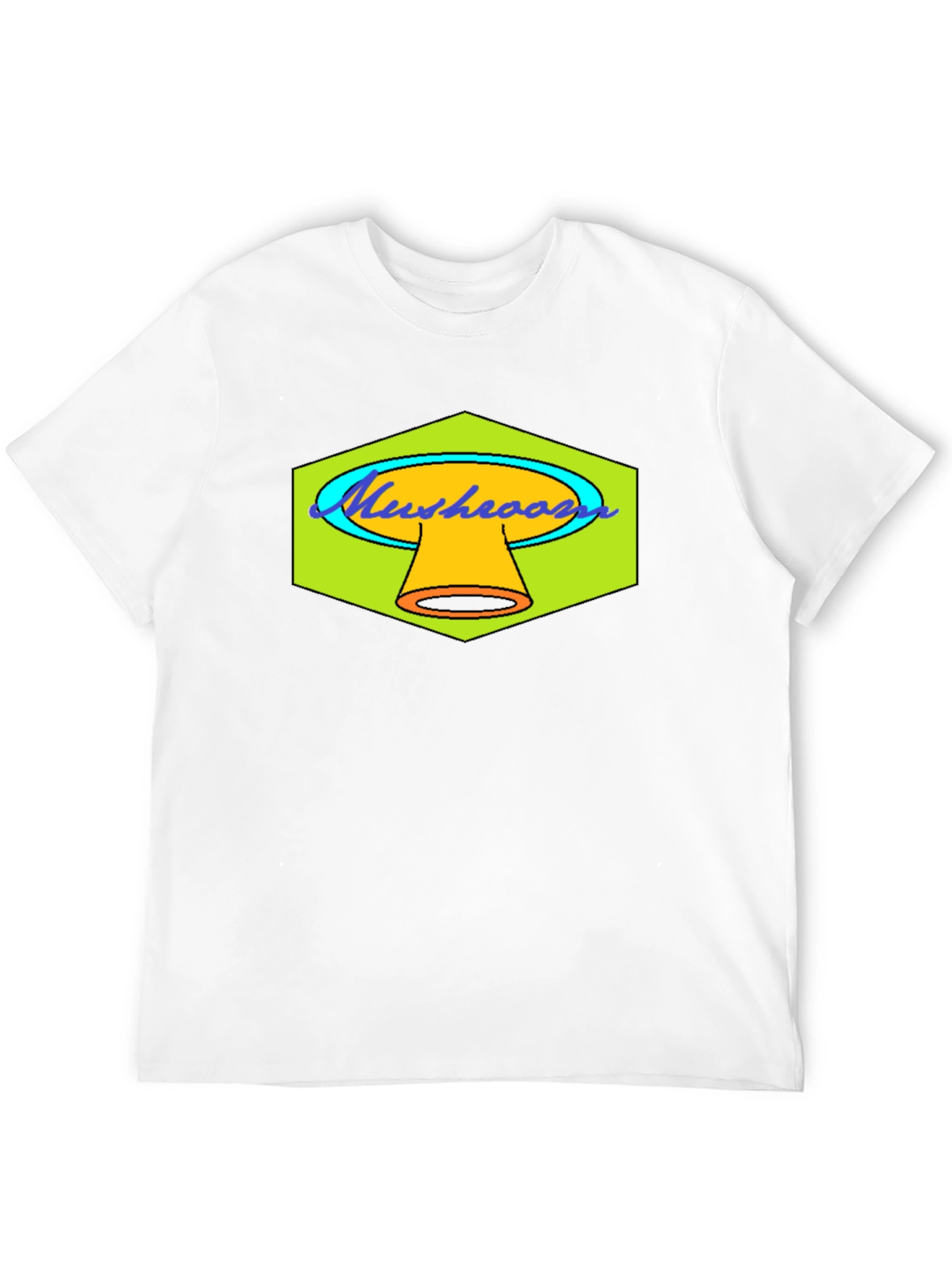 Mushroom Graphic Tee - Retro Design