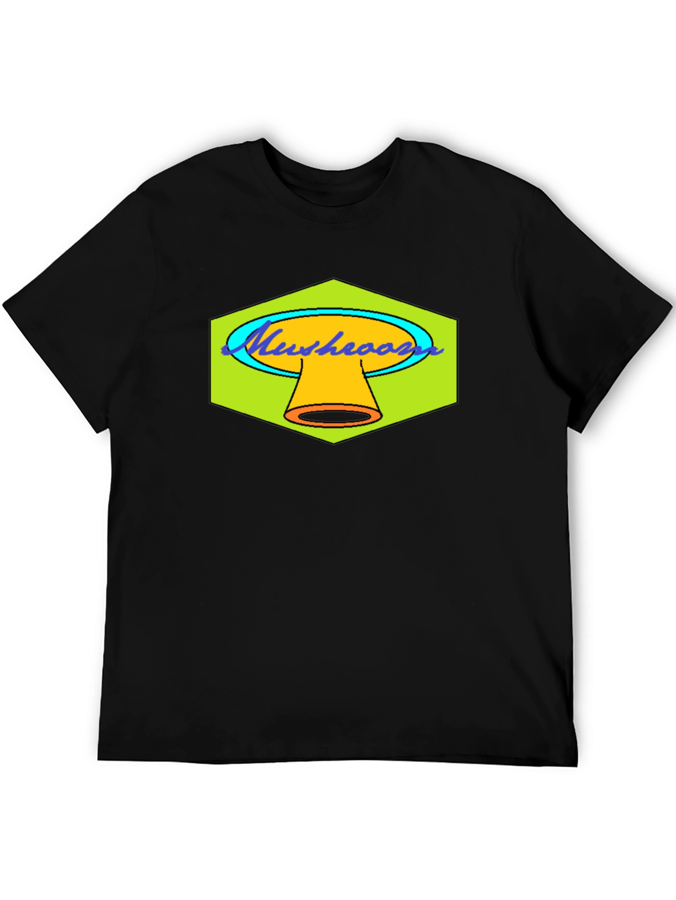 Mushroom Graphic Tee - Retro Design