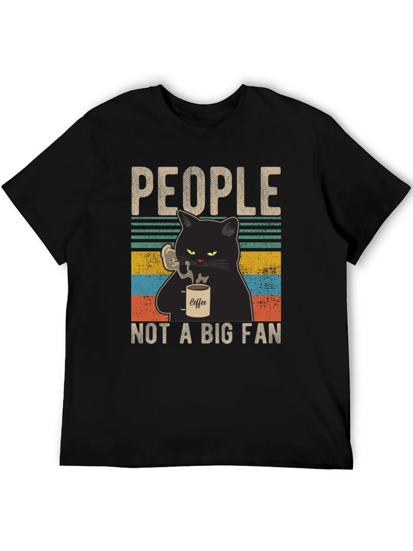 People Not A Big Fan Cat T-Shirt
