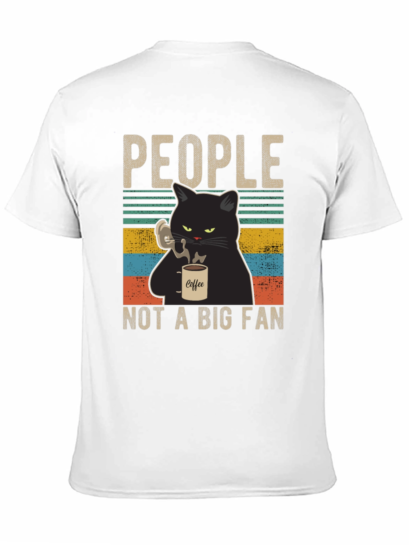 People Not A Big Fan Cat T-Shirt