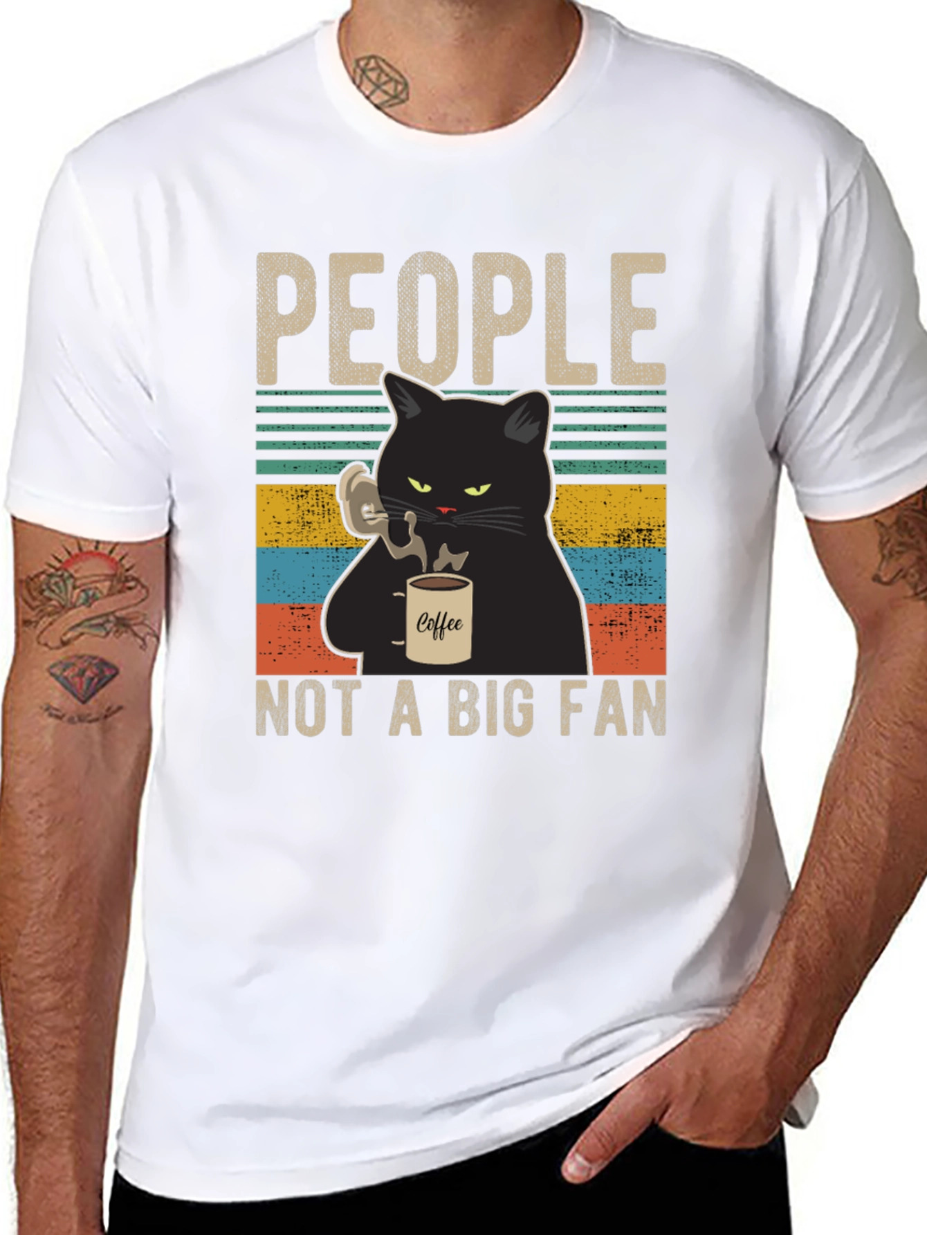 People Not A Big Fan Cat T-Shirt