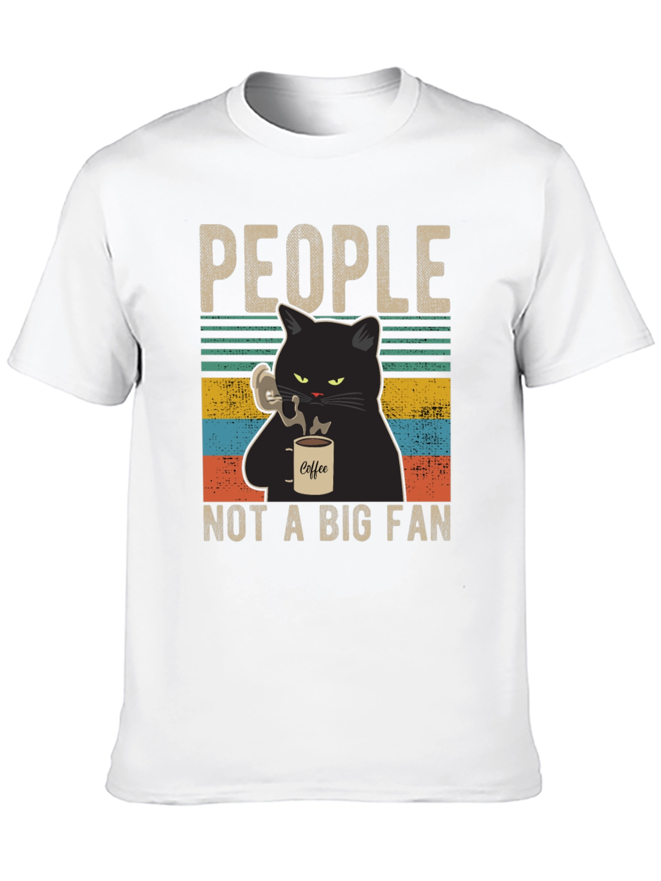 People Not A Big Fan Cat T-Shirt