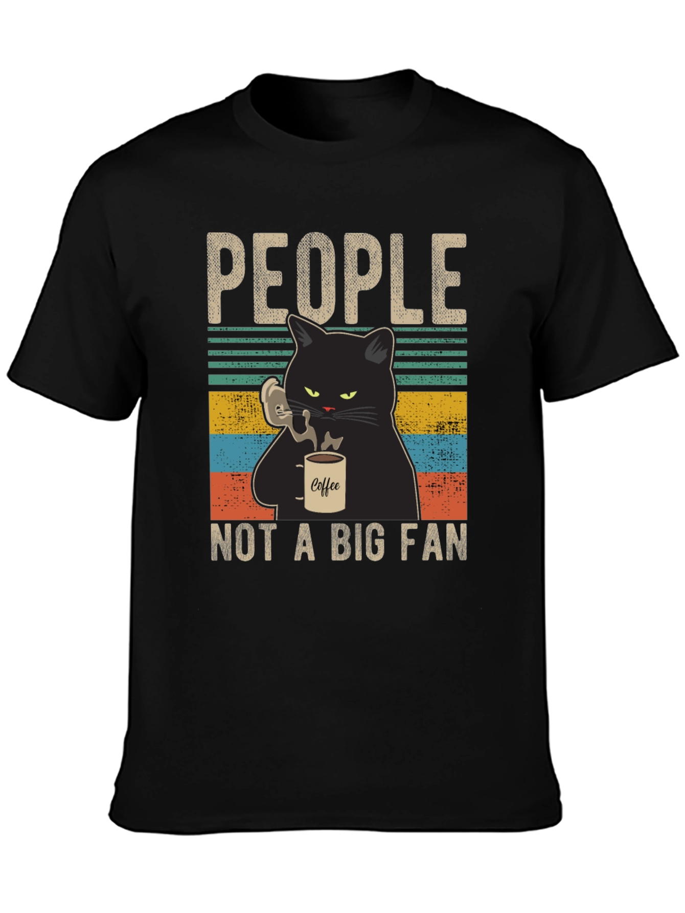 People Not A Big Fan Cat T-Shirt