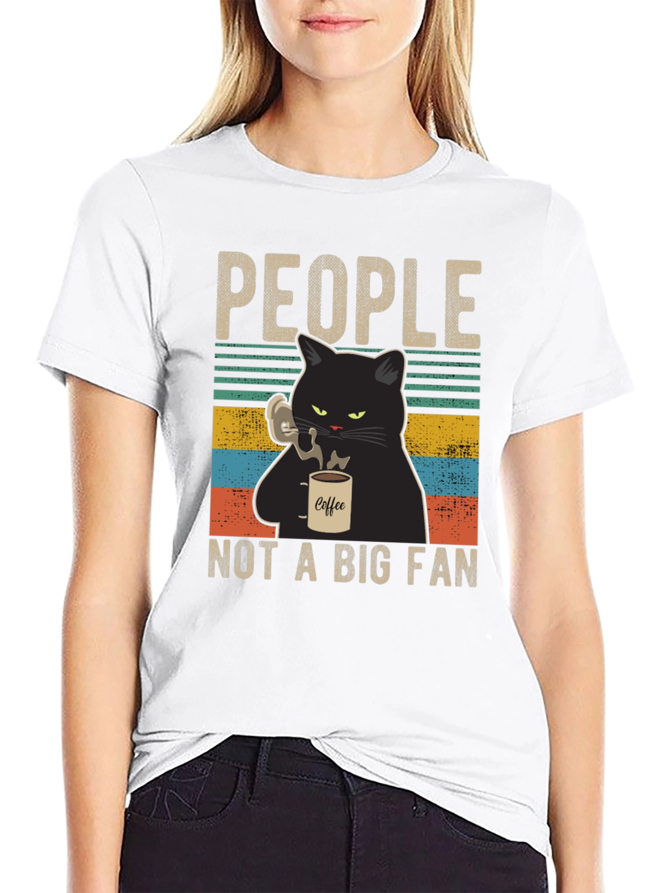 People Not A Big Fan Cat T-Shirt