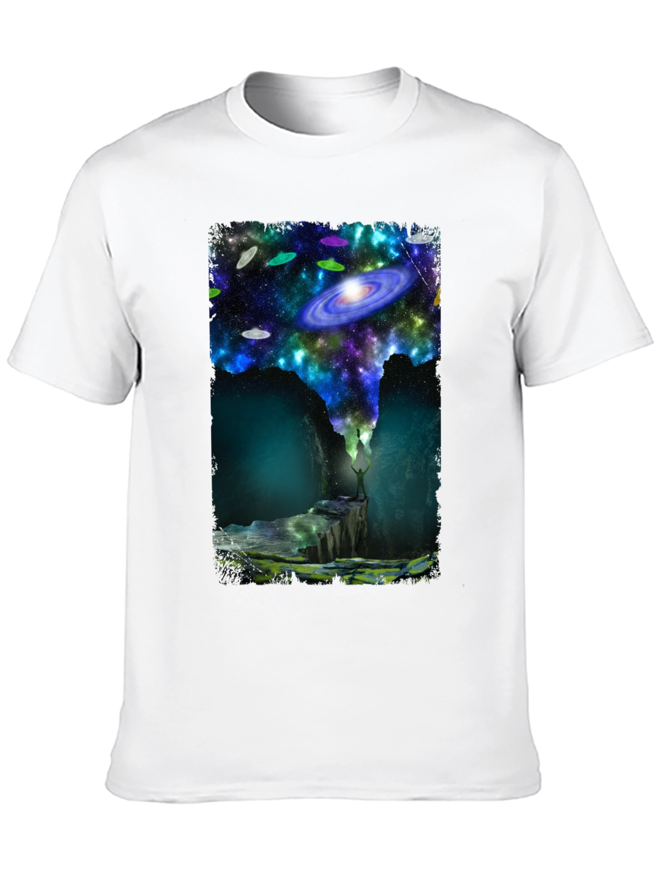 Cosmic Explorer Black T-Shirt