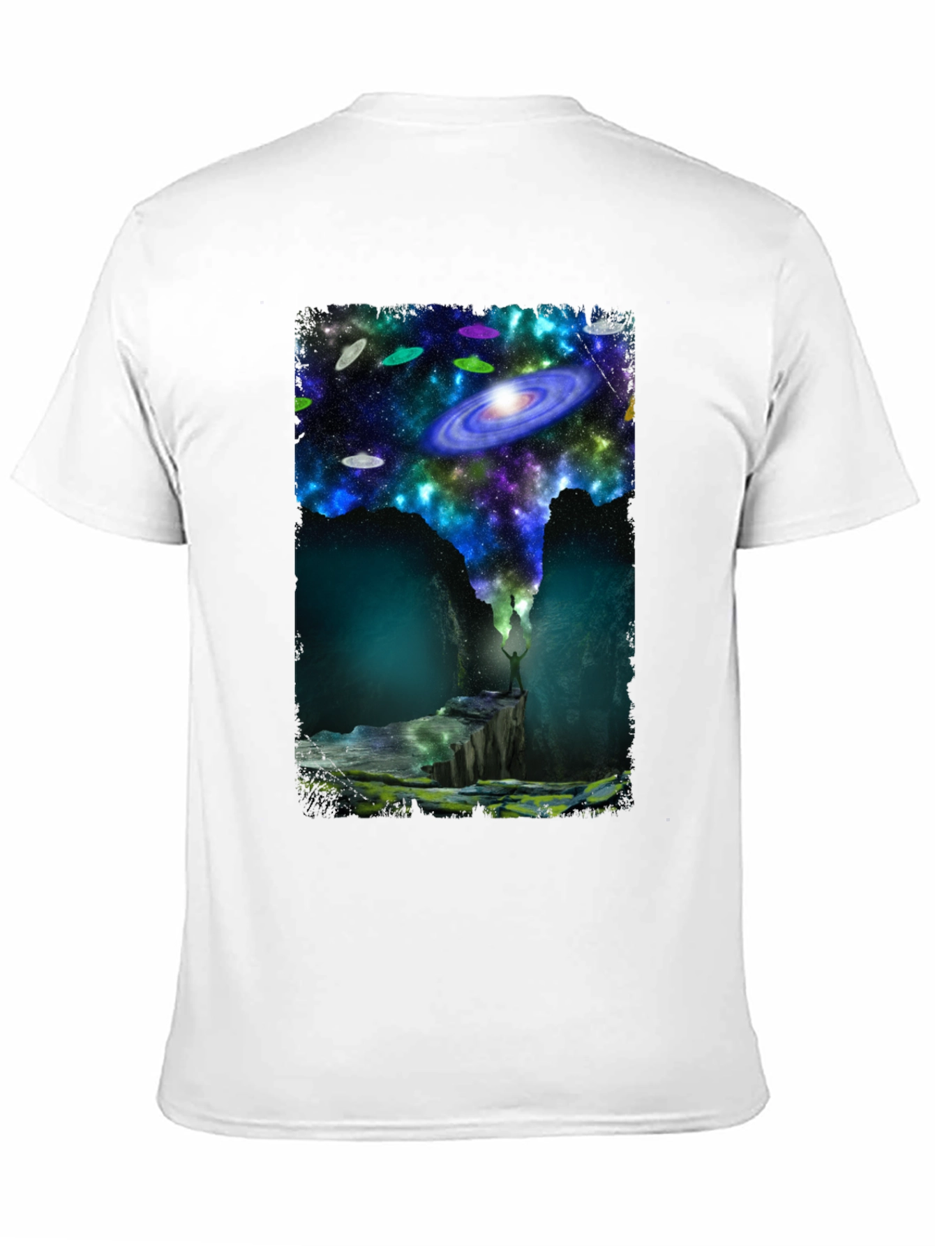 Cosmic Explorer Black T-Shirt