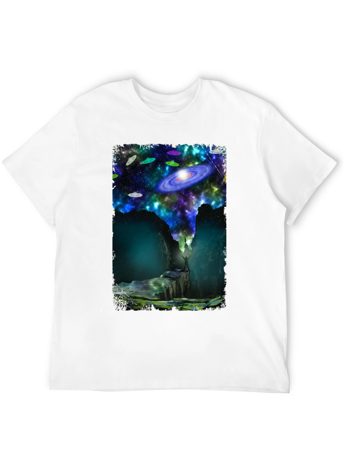 Cosmic Explorer Black T-Shirt