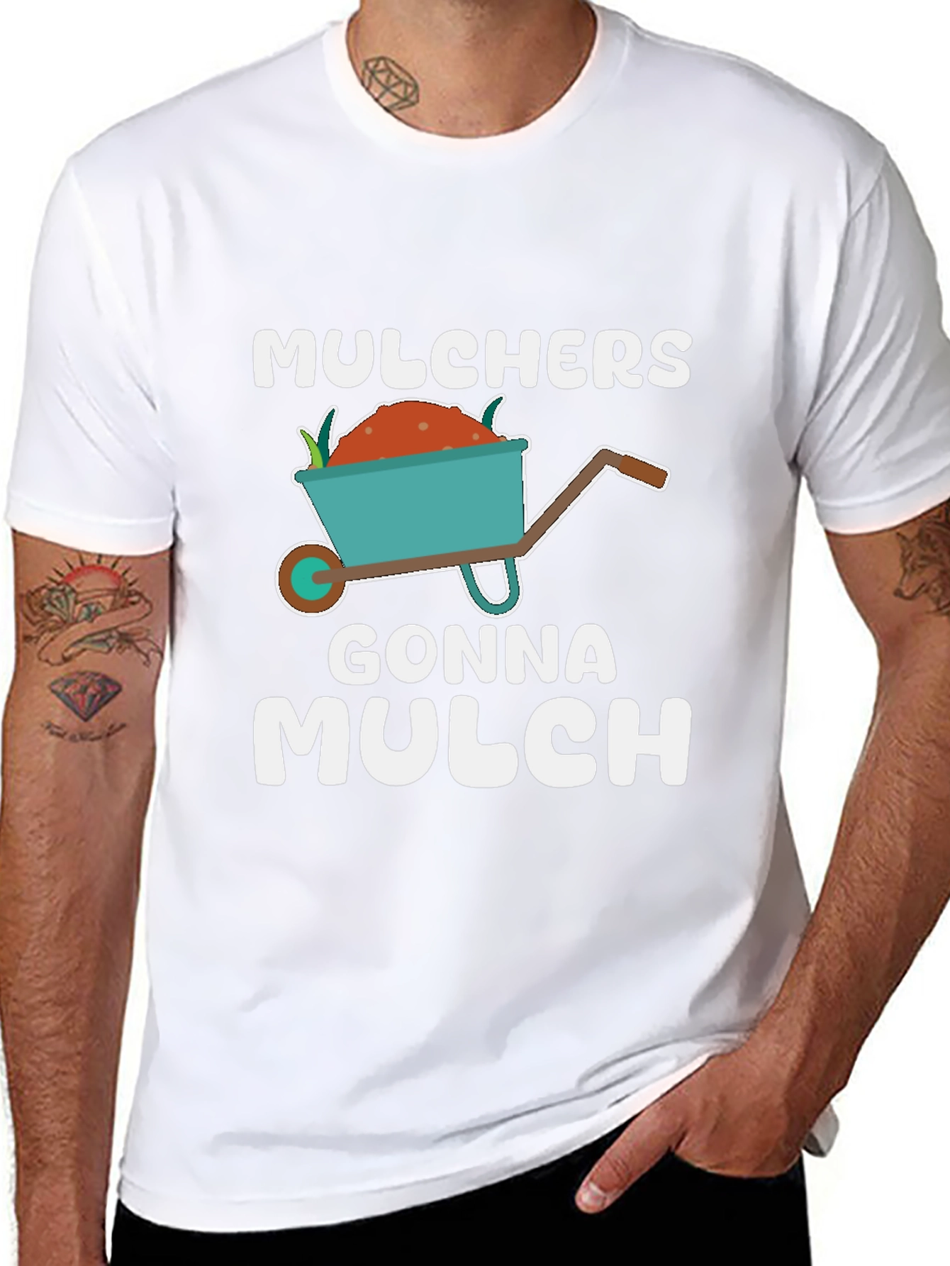 Mulchers Gonna Mulch T-Shirt - Gardening Humor