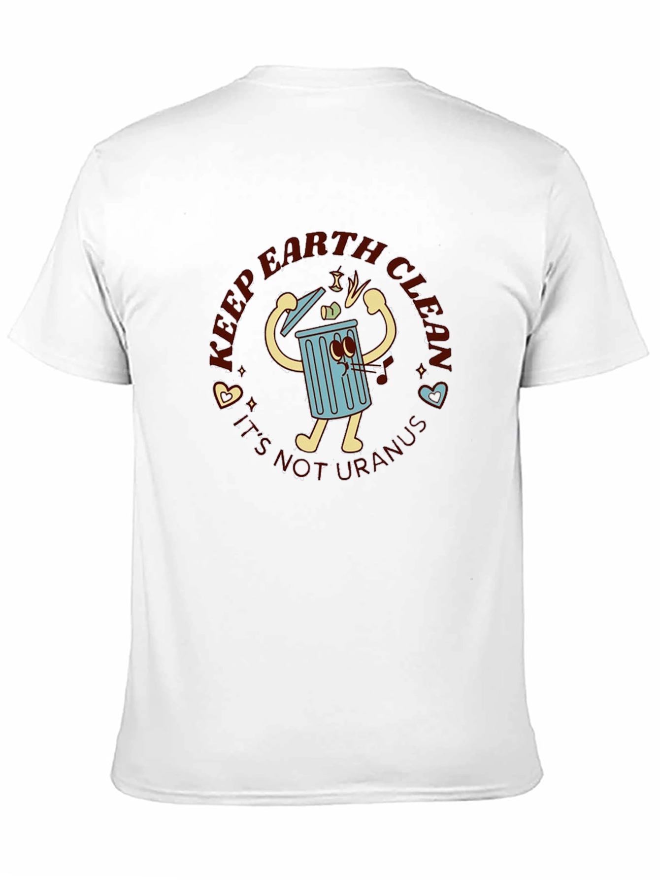 Keep Earth Clean Black T-Shirt