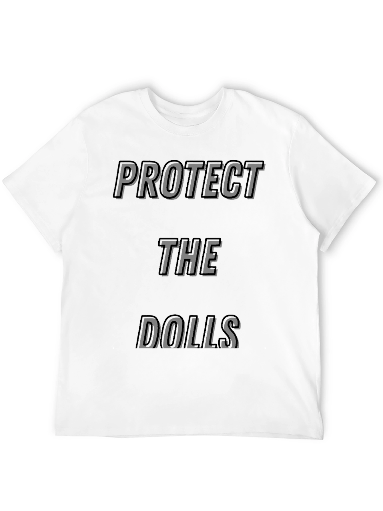 Protect the Dolls Black Graphic Tee