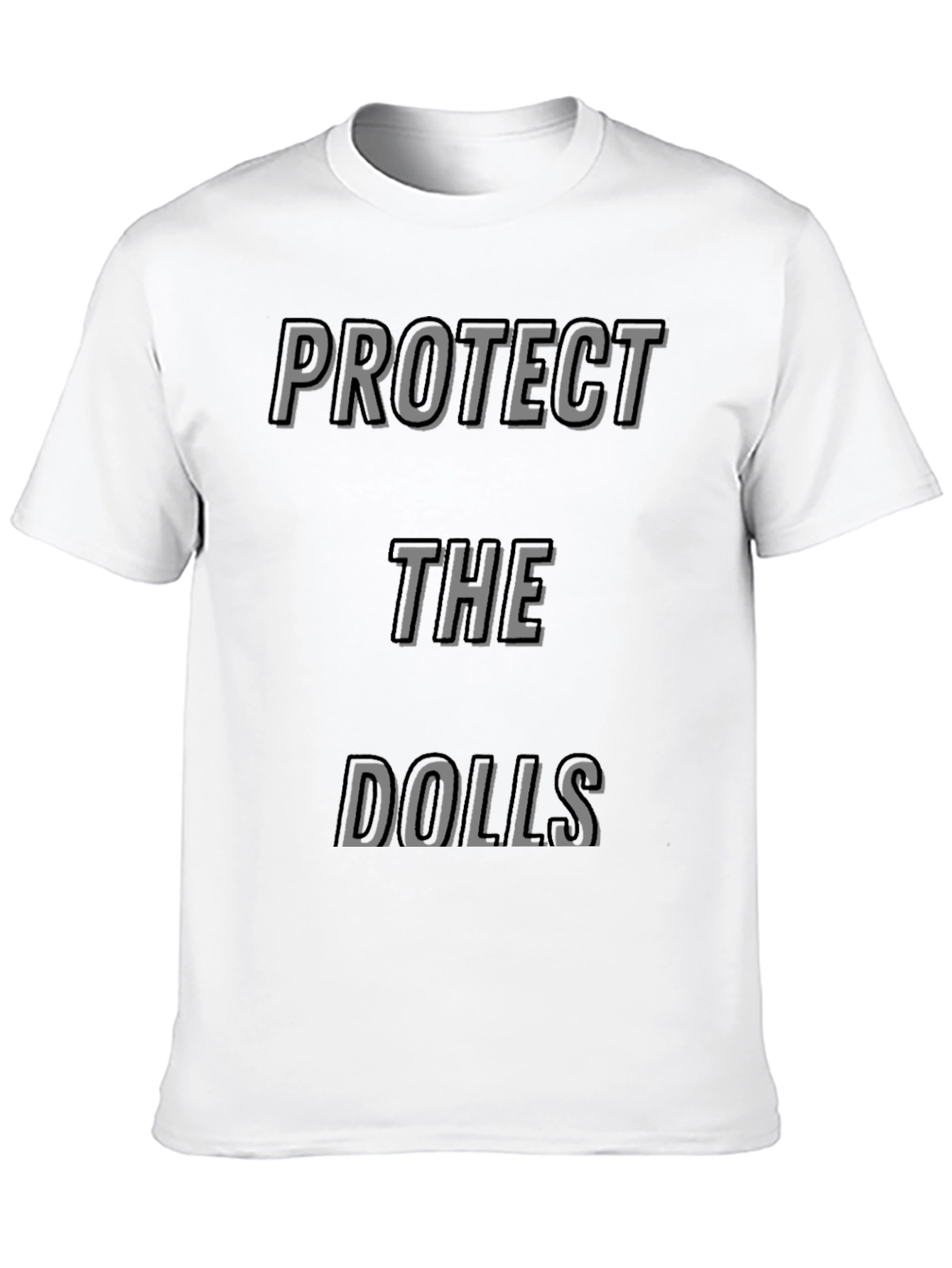 Protect the Dolls Black Graphic Tee