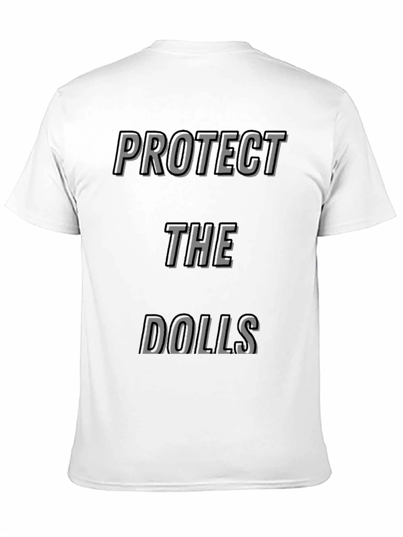Protect the Dolls Black Graphic Tee