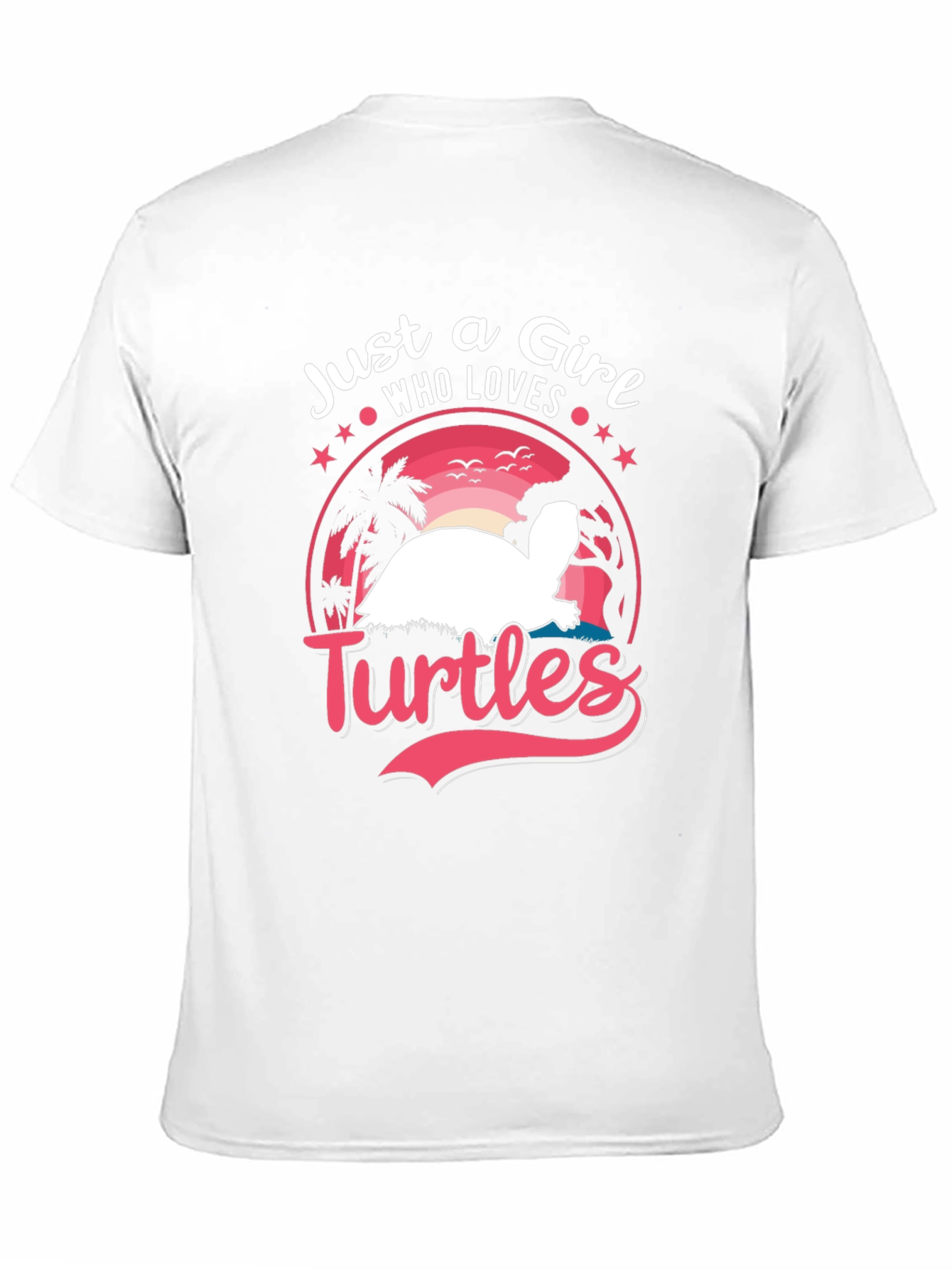 Just A Girl Who Loves Turtles Graphic Tee