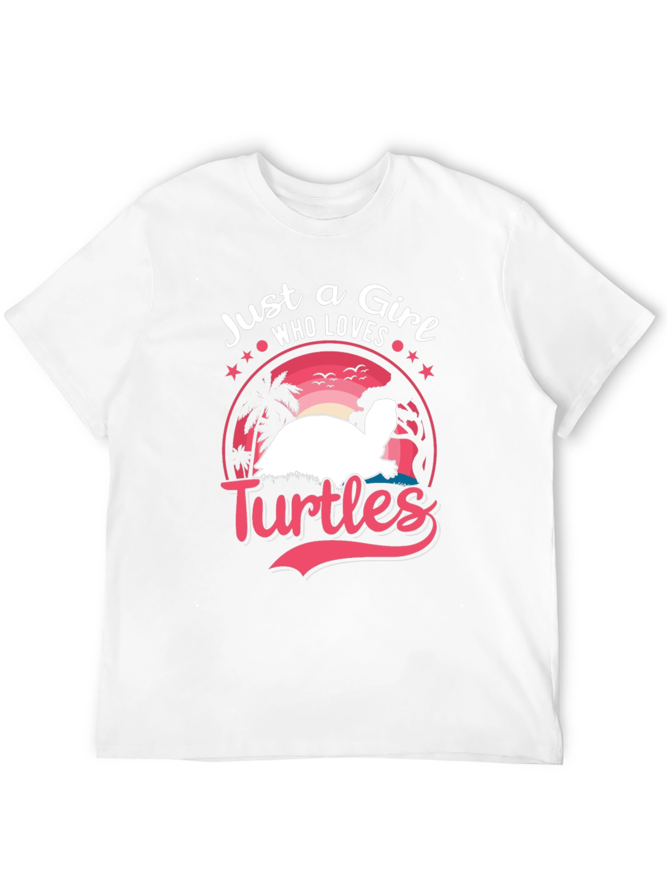 Just A Girl Who Loves Turtles Graphic Tee
