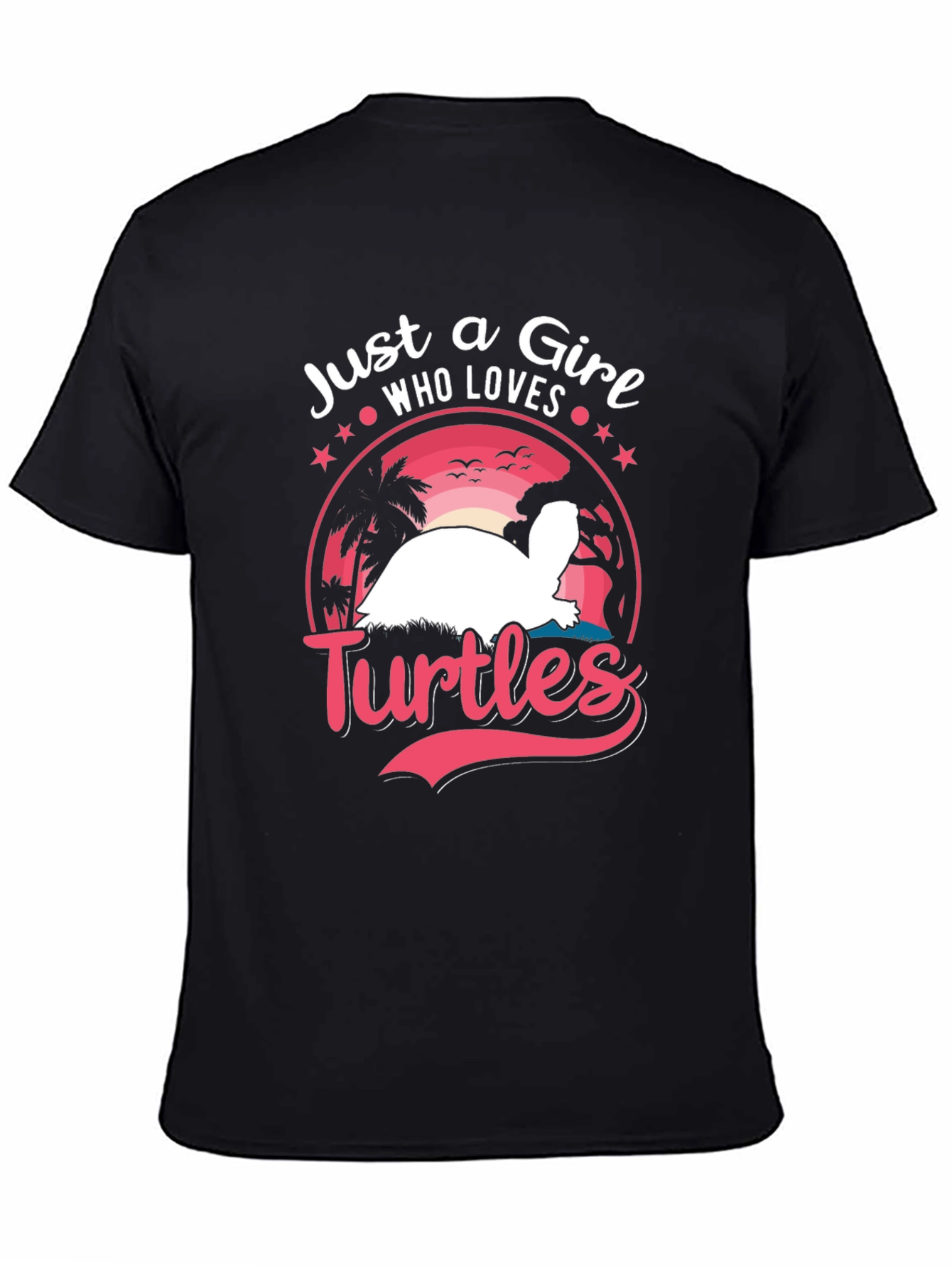 Just A Girl Who Loves Turtles Graphic Tee