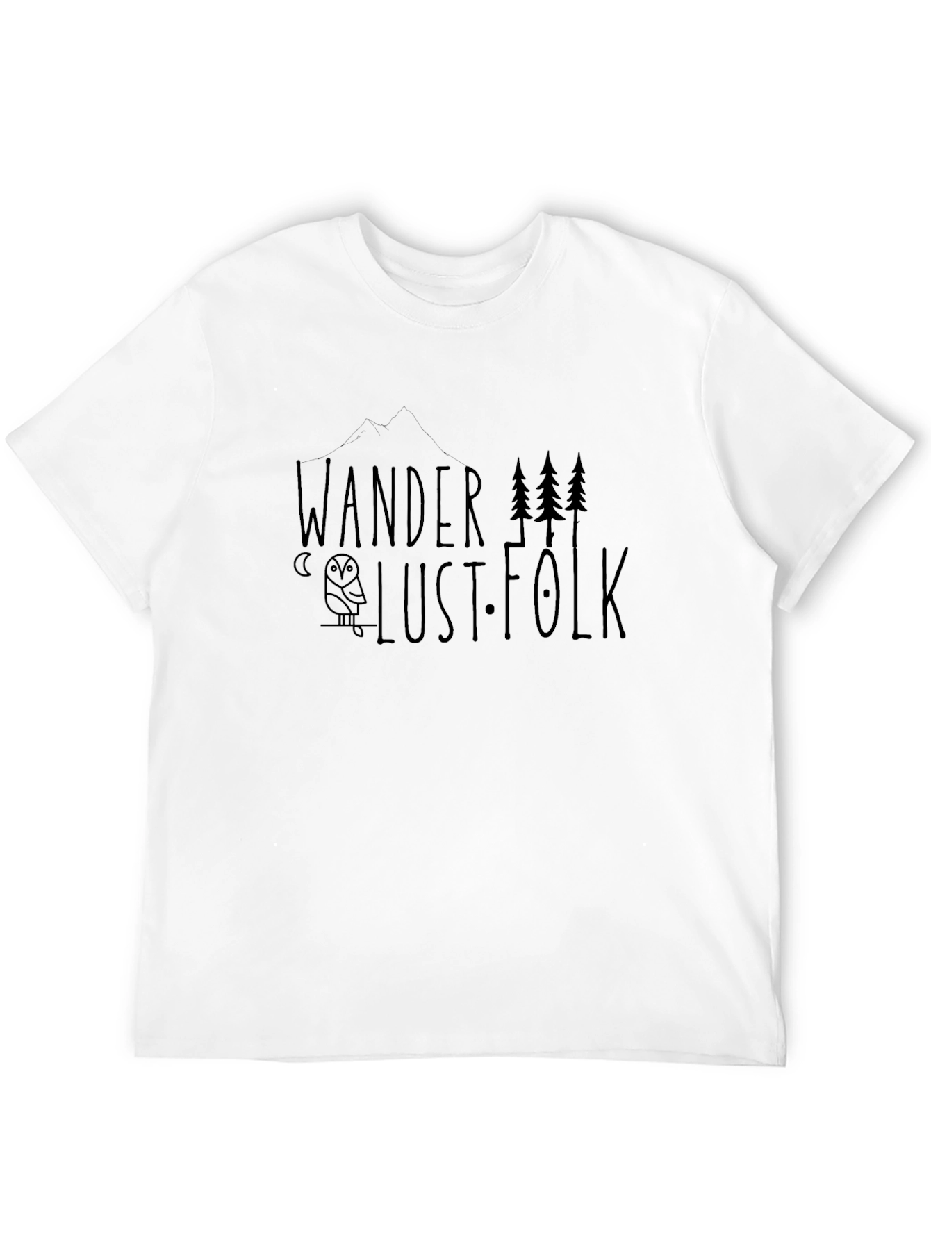 Wanderlust Folk Graphic Tee