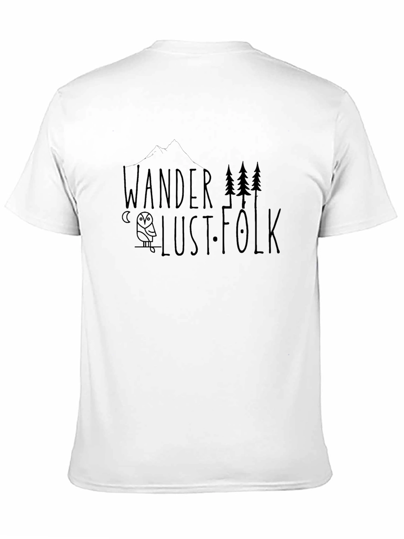 Wanderlust Folk Graphic Tee